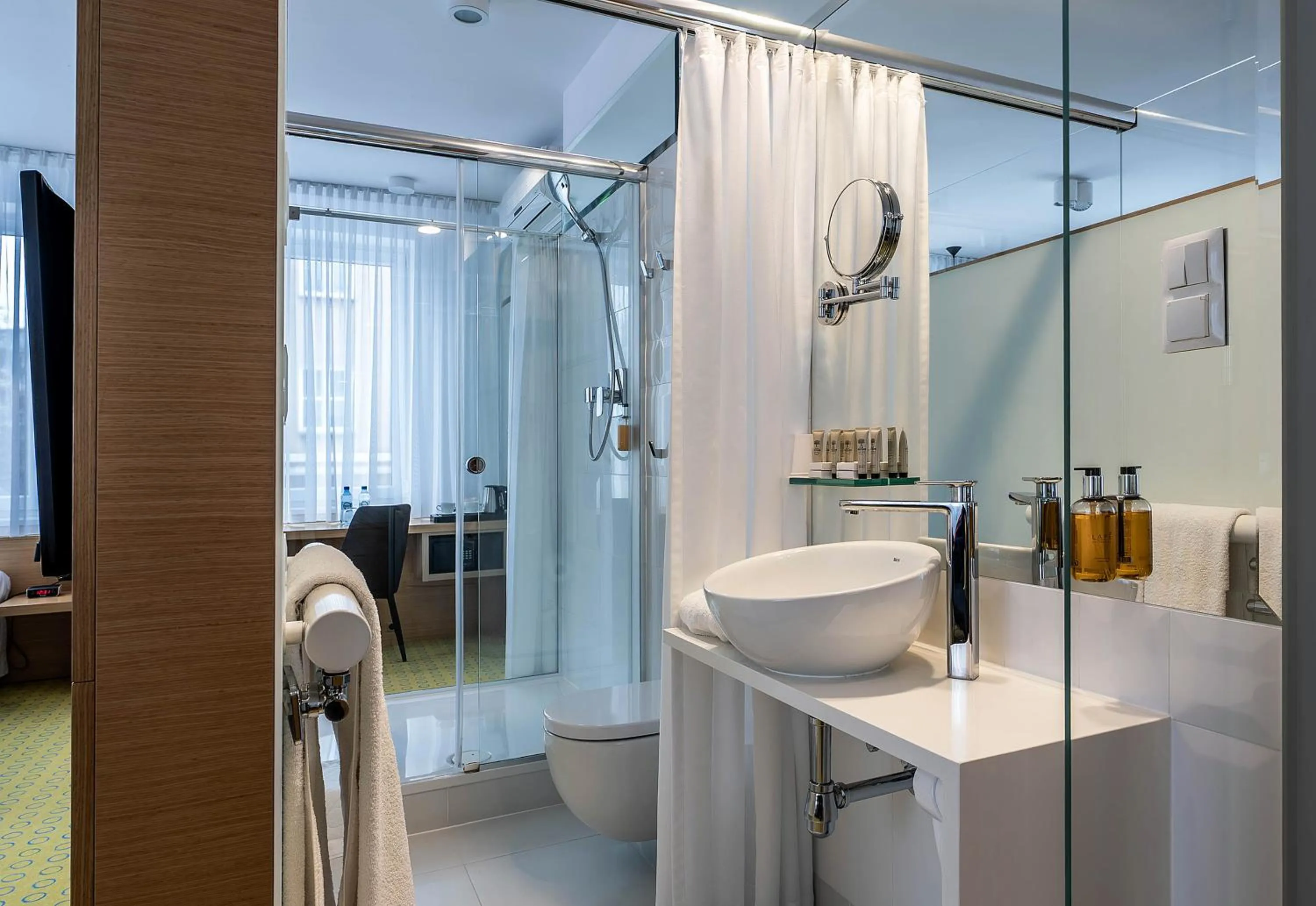 Shower in Hotel Cristal Białystok