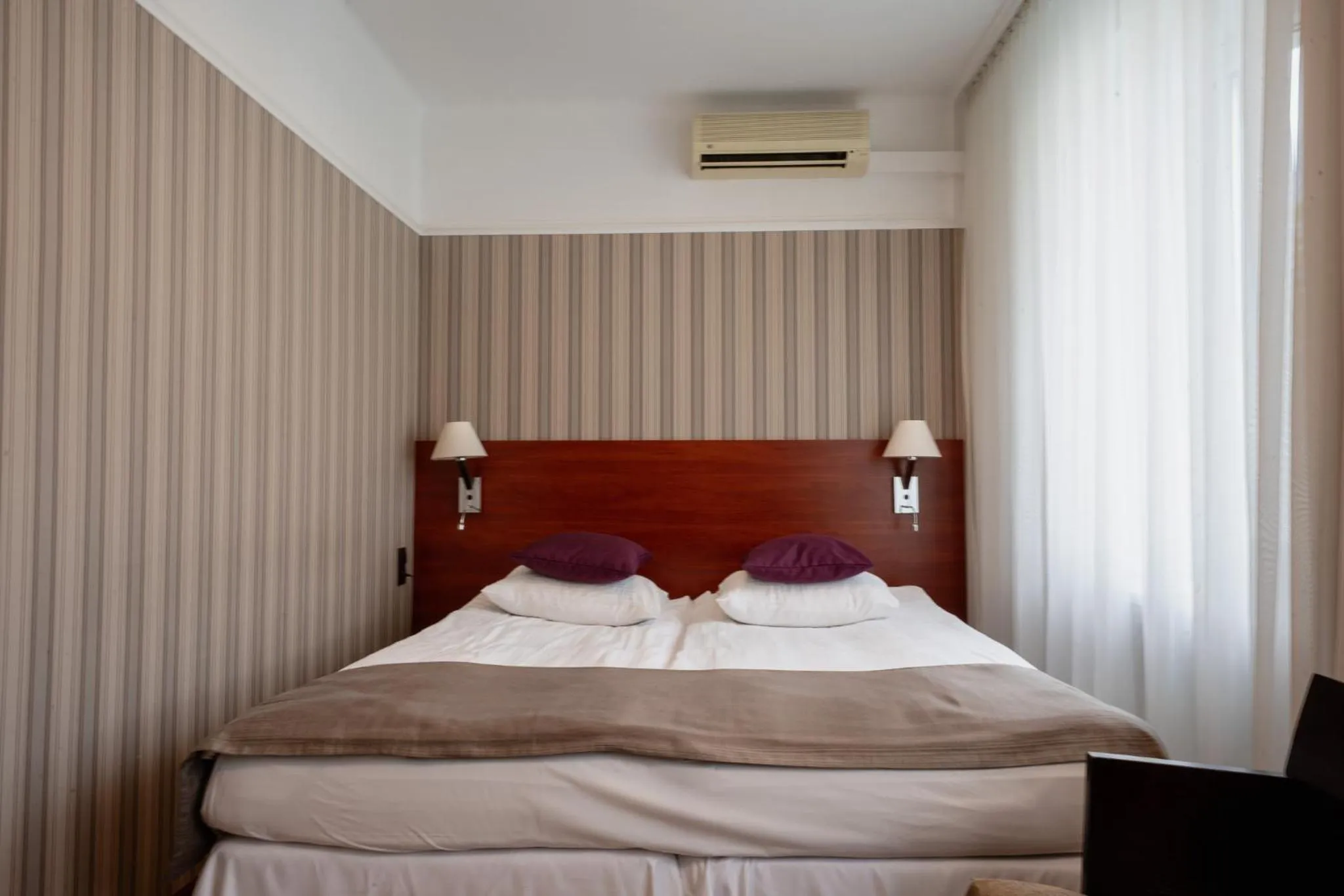 Bed in Hotel Cristal Białystok