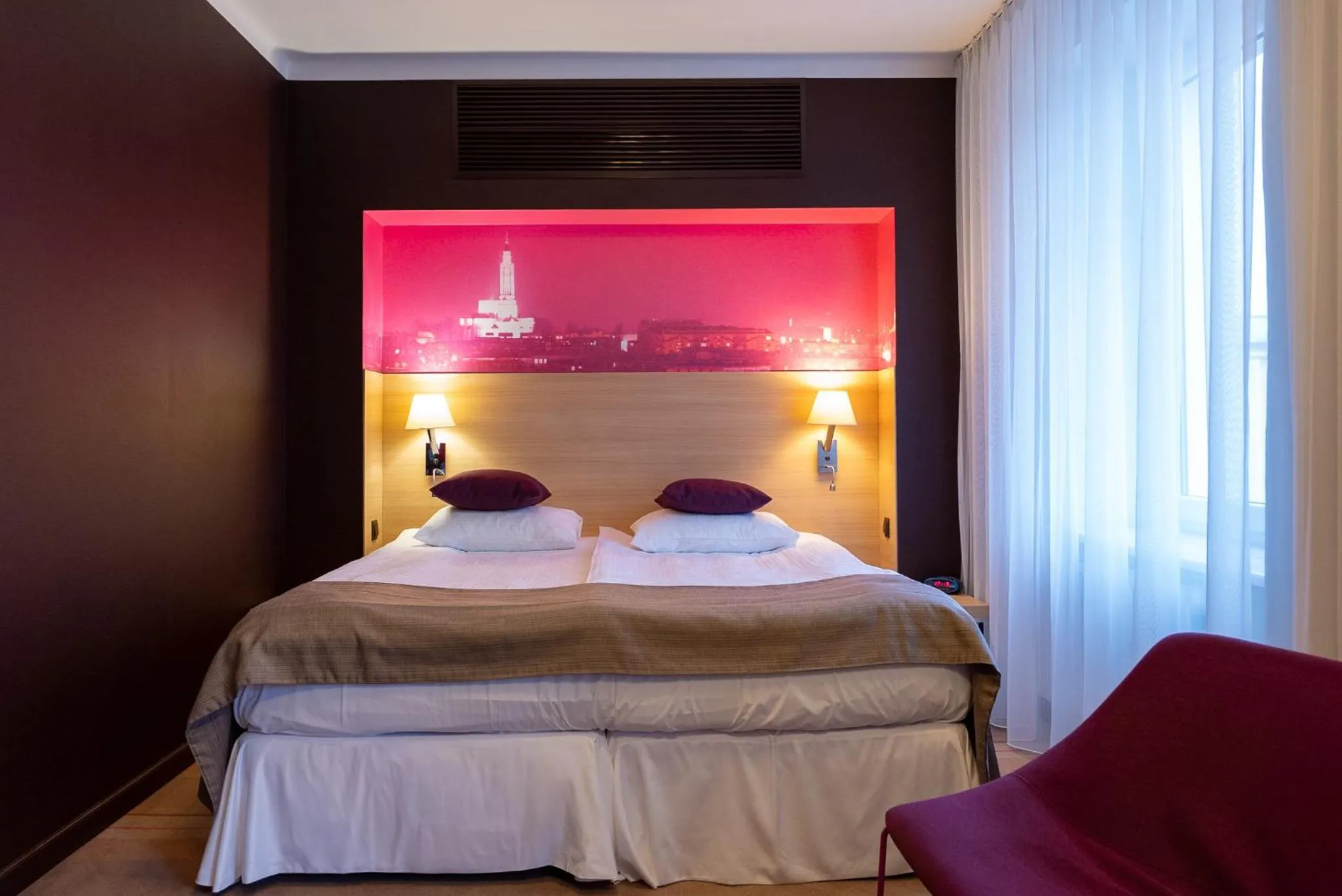 Bed in Hotel Cristal Białystok