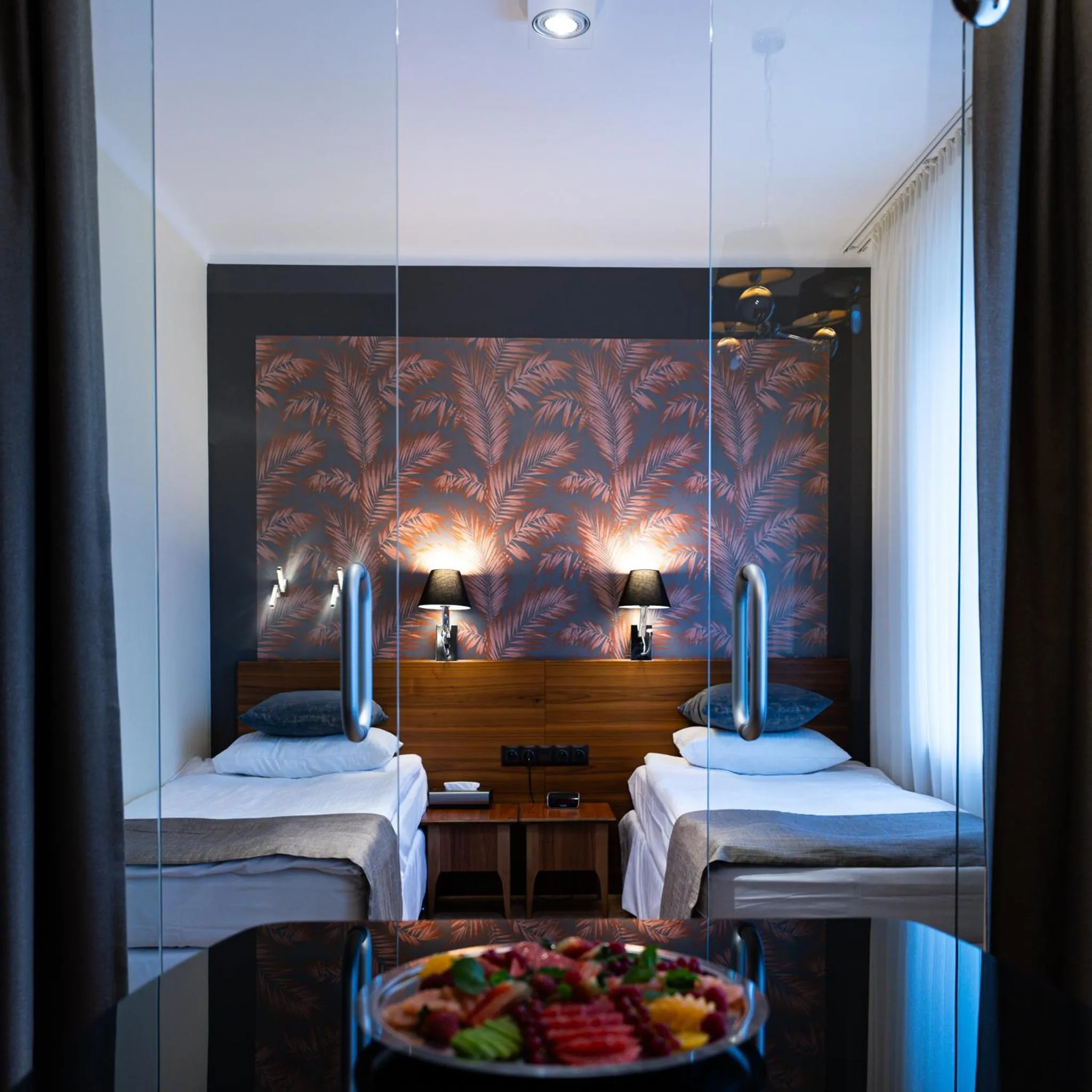 Bed in Hotel Cristal Białystok