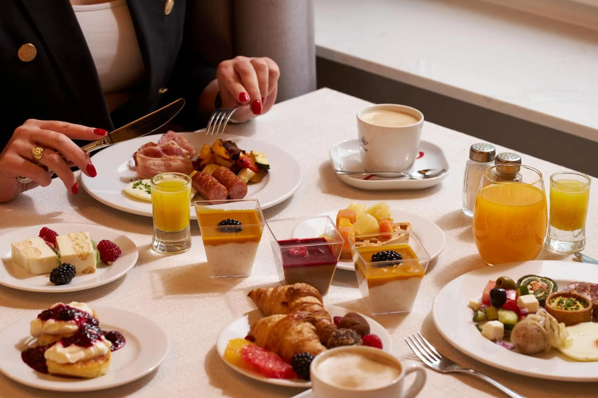 Breakfast in Hotel Cristal Białystok