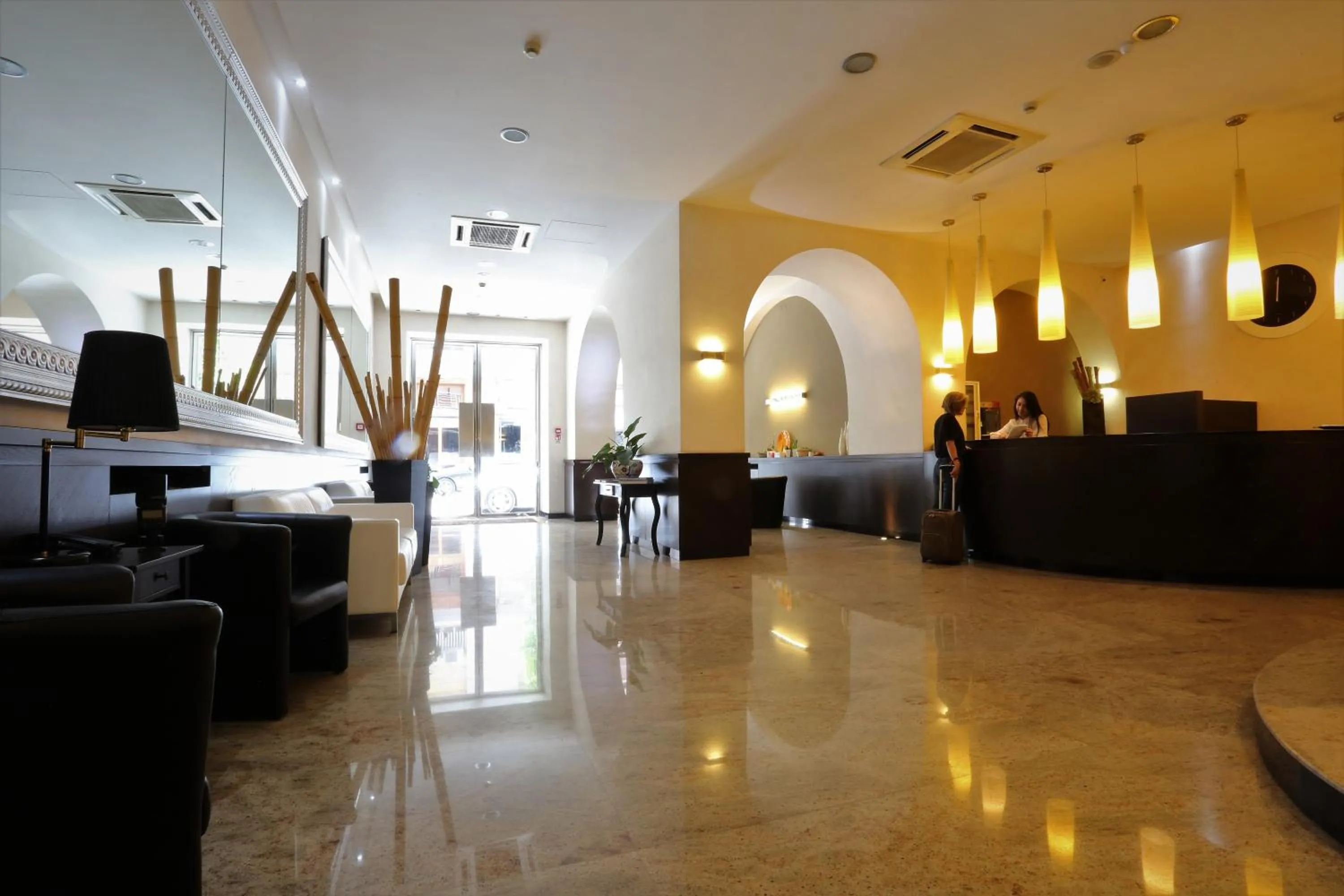 Lobby or reception in Hotel Europa