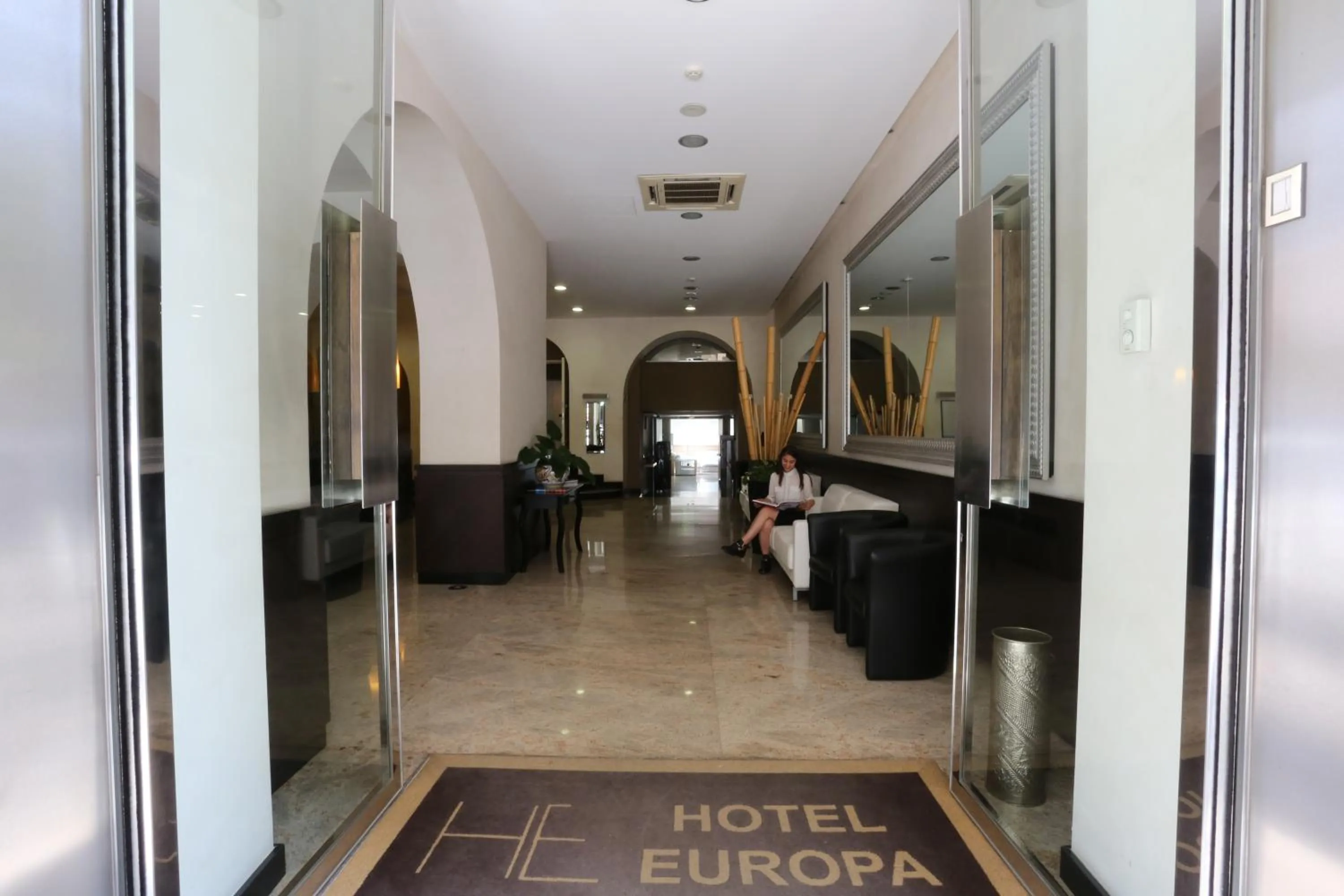 Lobby or reception in Hotel Europa
