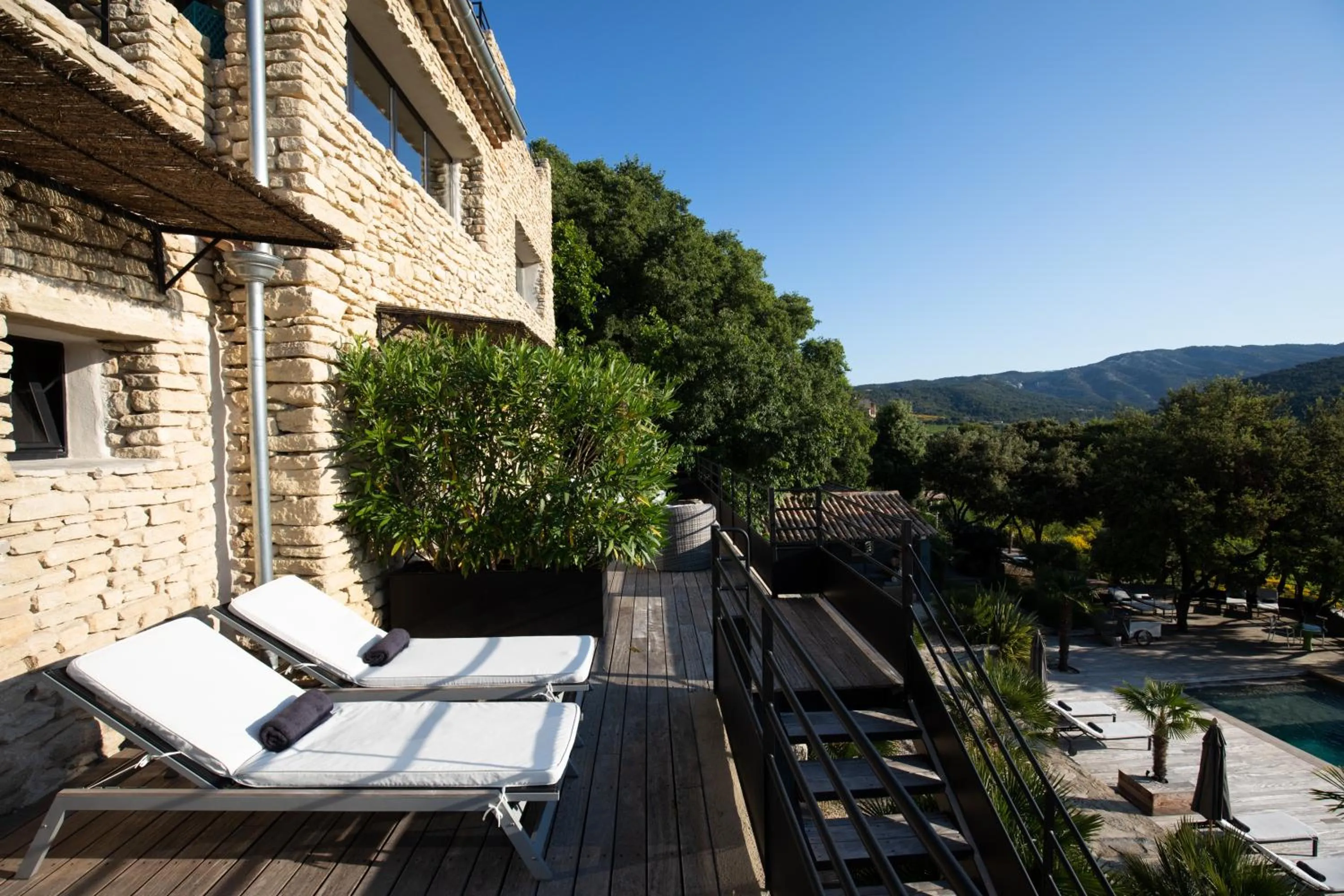 Balcony/Terrace in Hôtel La Maison de Crillon