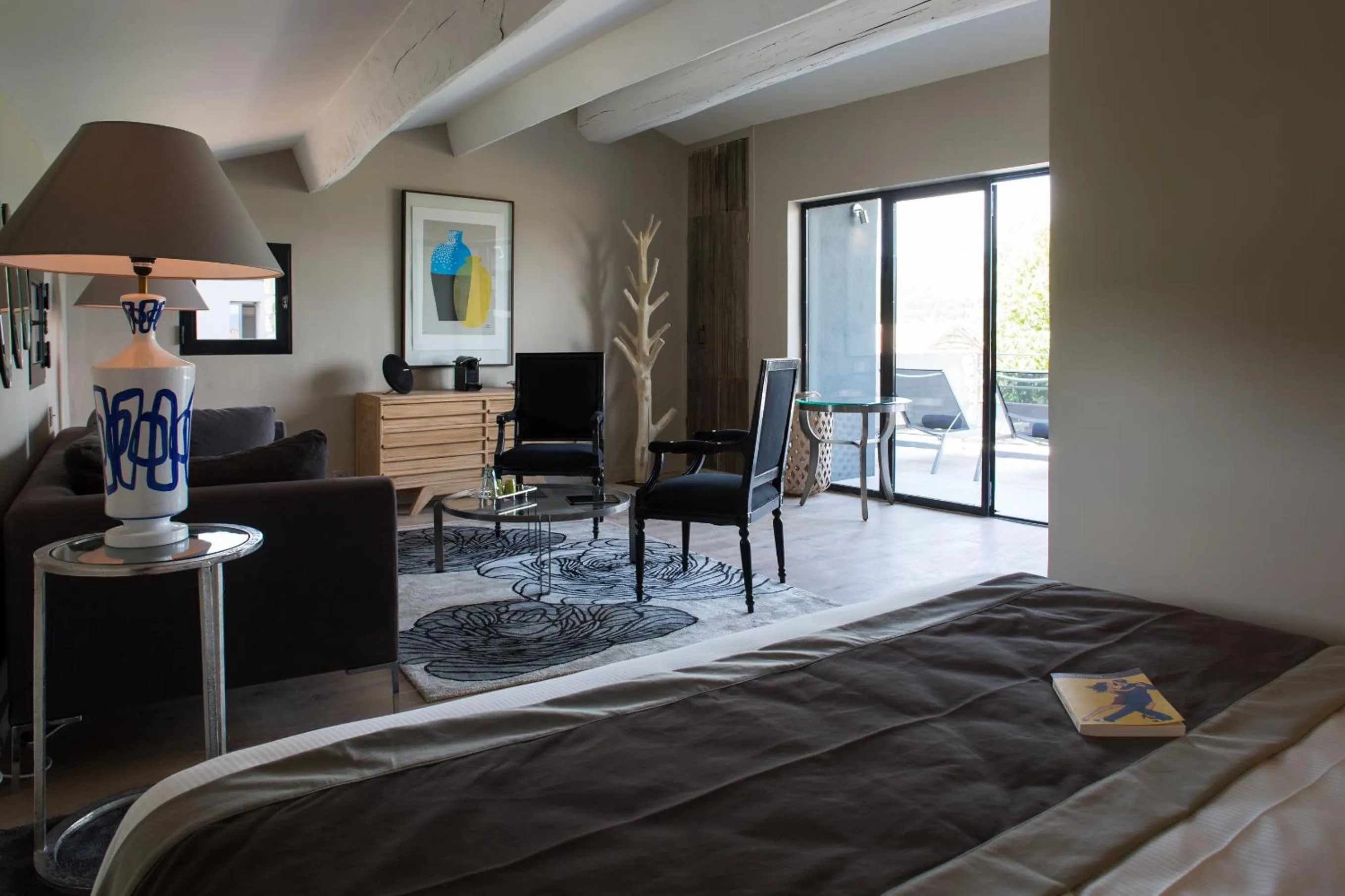 Bedroom, Bed in Hôtel La Maison de Crillon