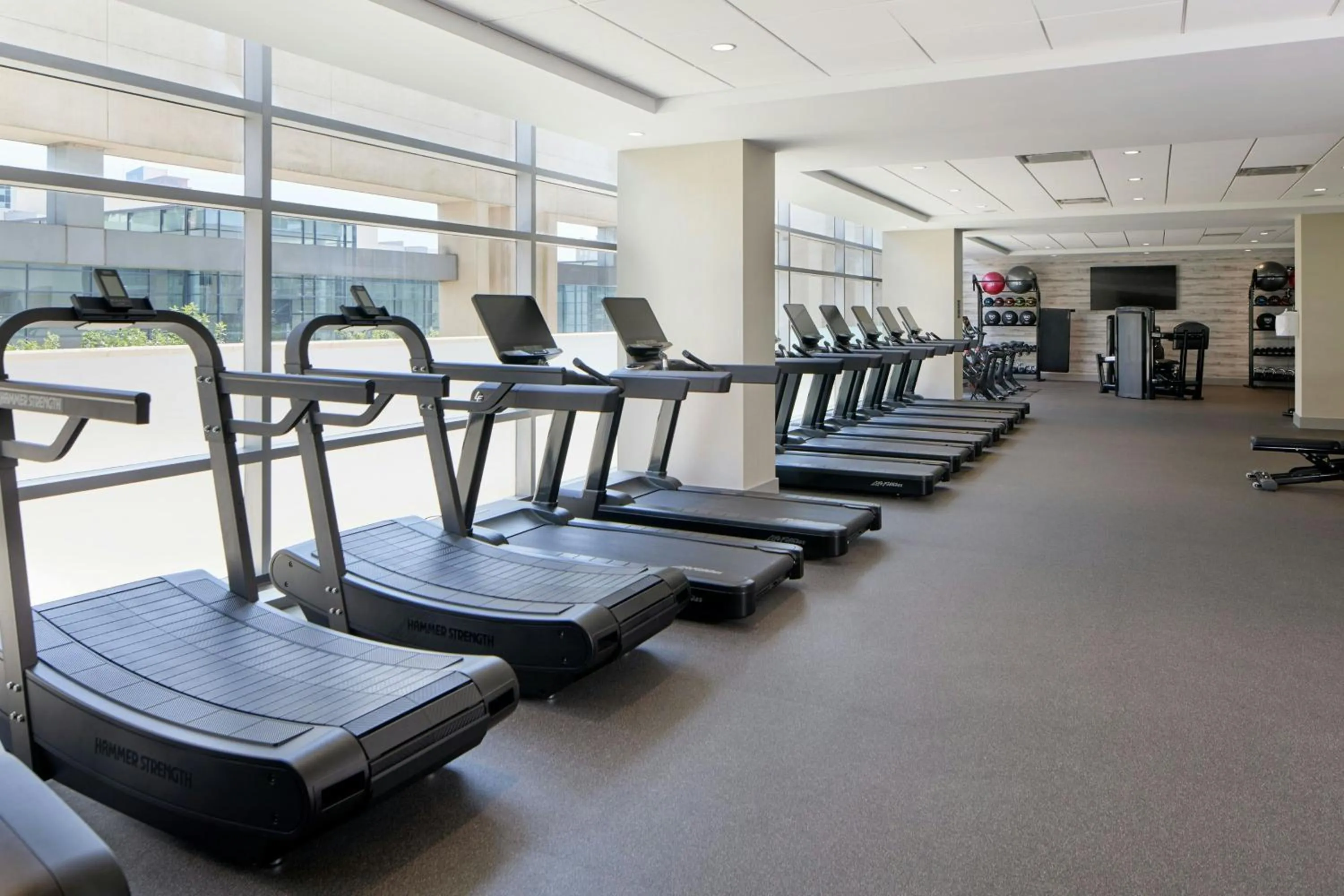 Fitness centre/facilities in The Westin Charlotte