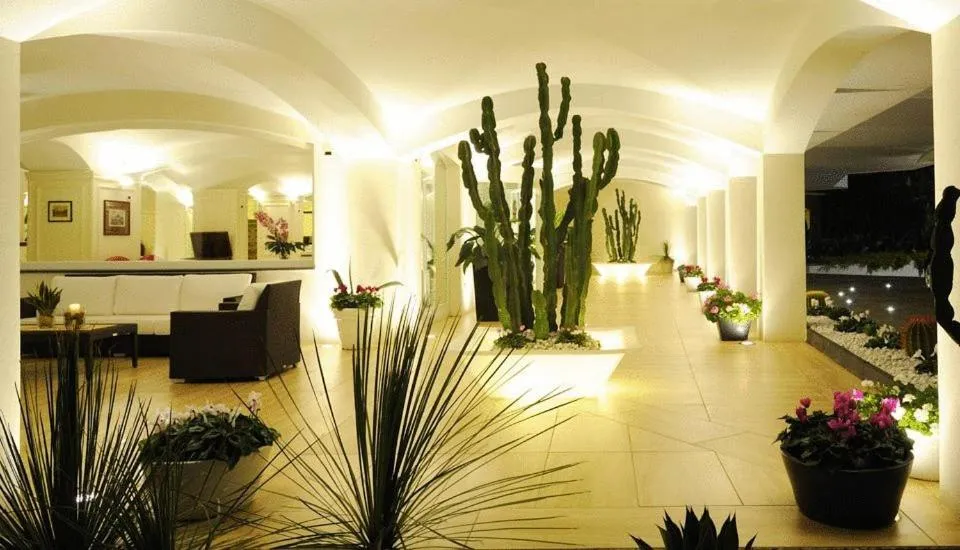 Lobby or reception in Hotel Meridiana