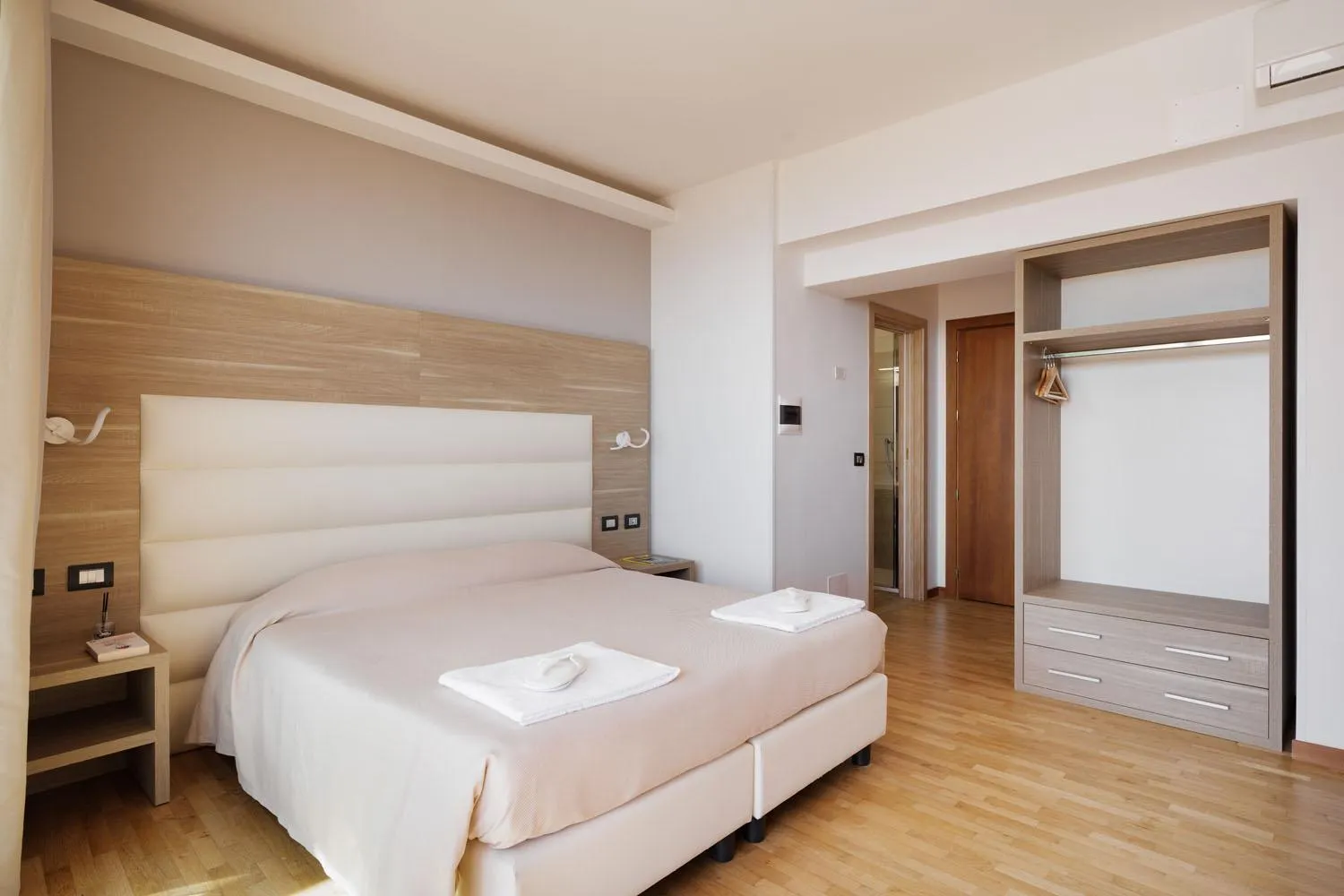 Bed in Hotel Internazionale