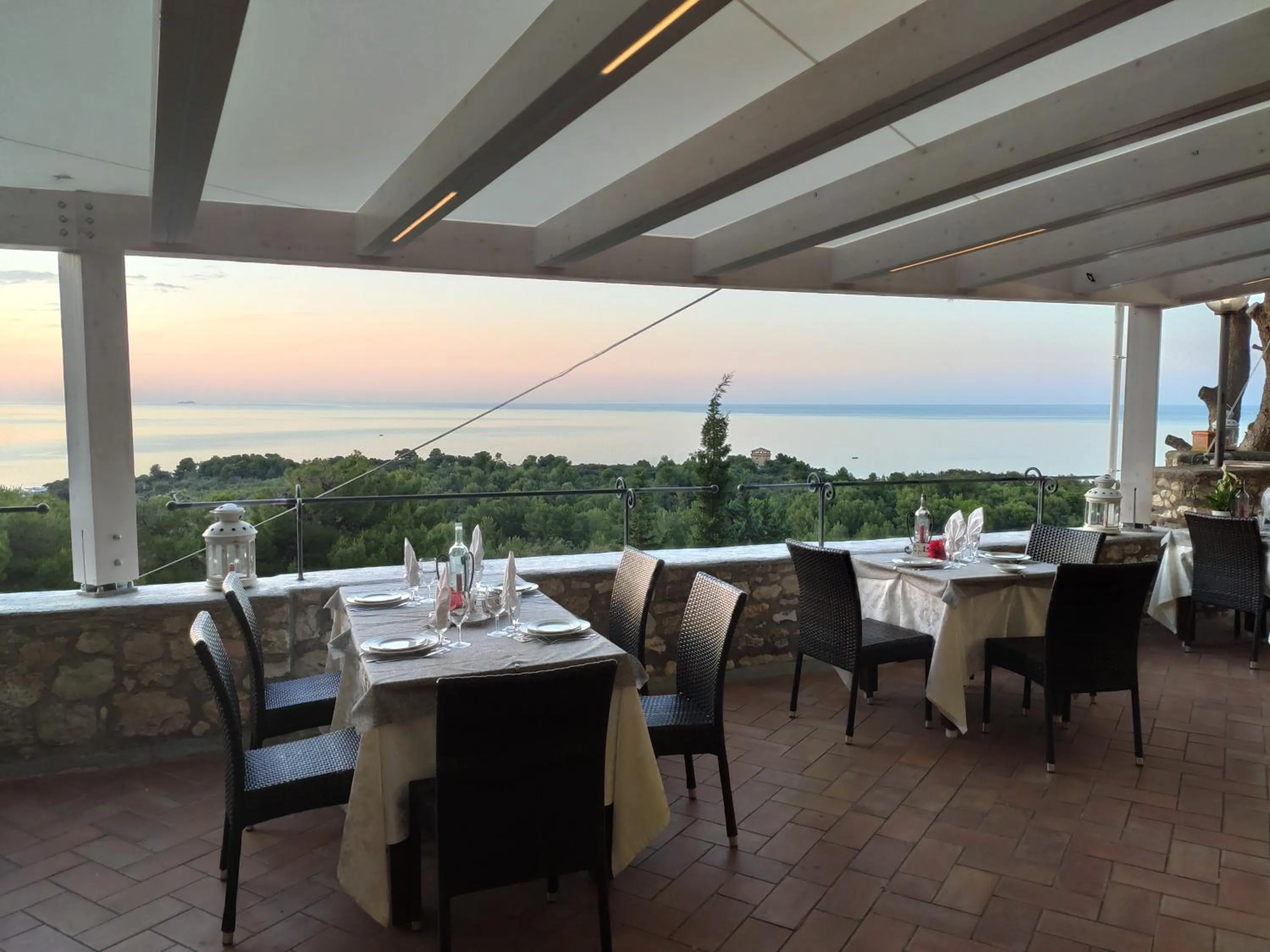 Patio in Hotel Internazionale