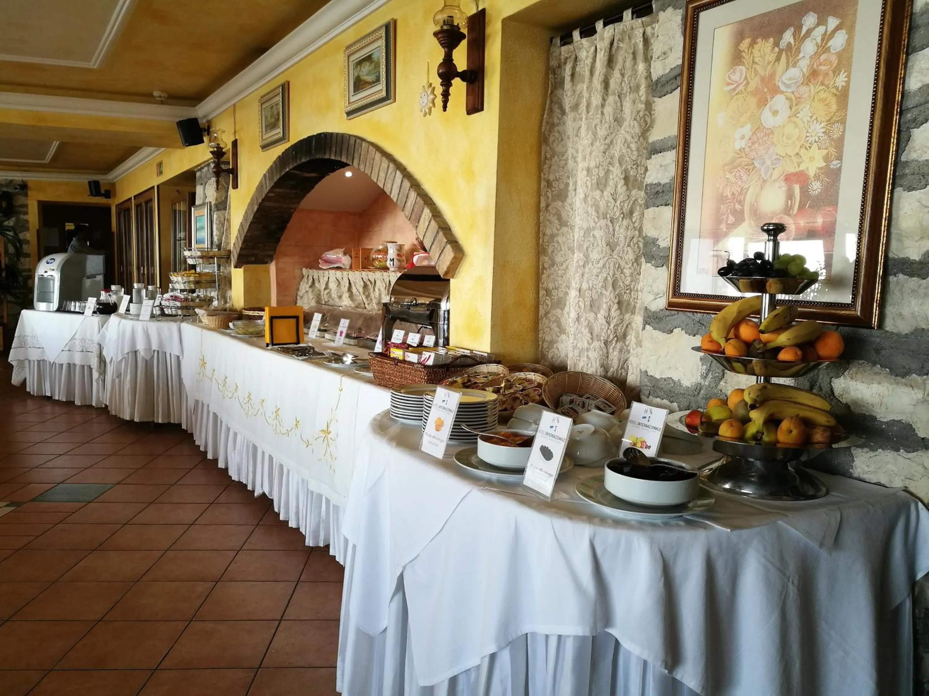 Breakfast in Hotel Internazionale