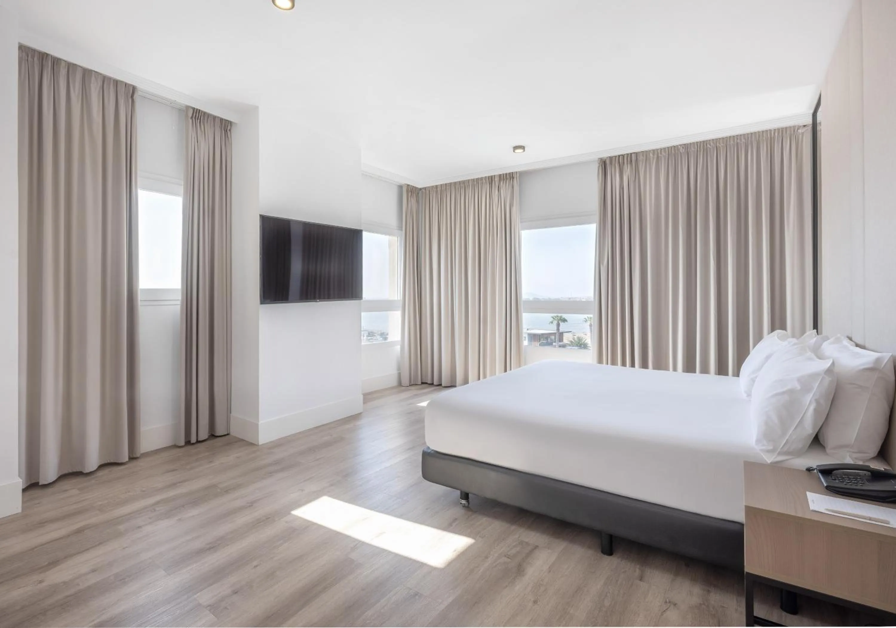 Bed in Hotel Melilla Puerto, Affiliated by Meliá