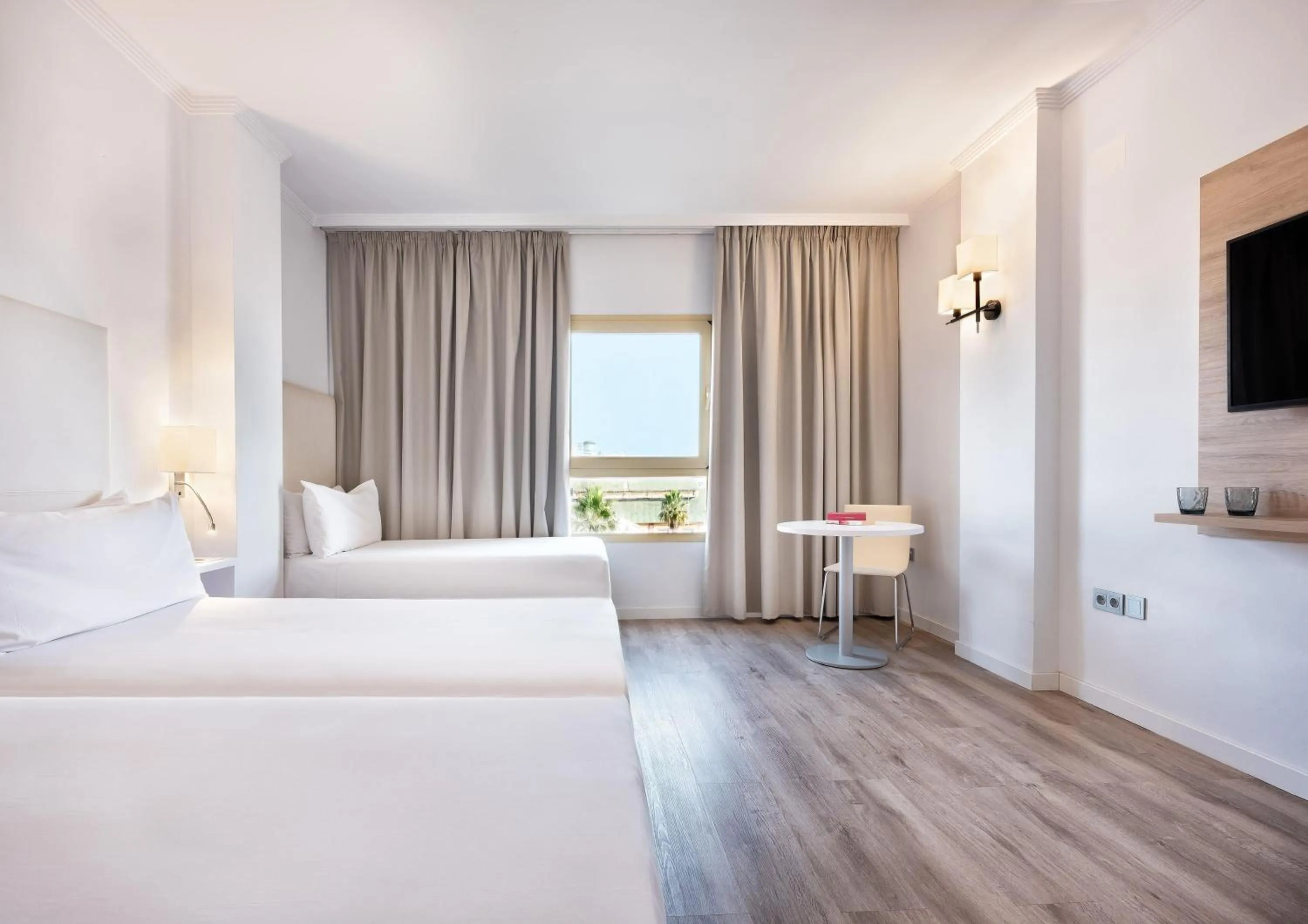 Bedroom, Bed in Hotel Melilla Puerto, Affiliated by Meliá