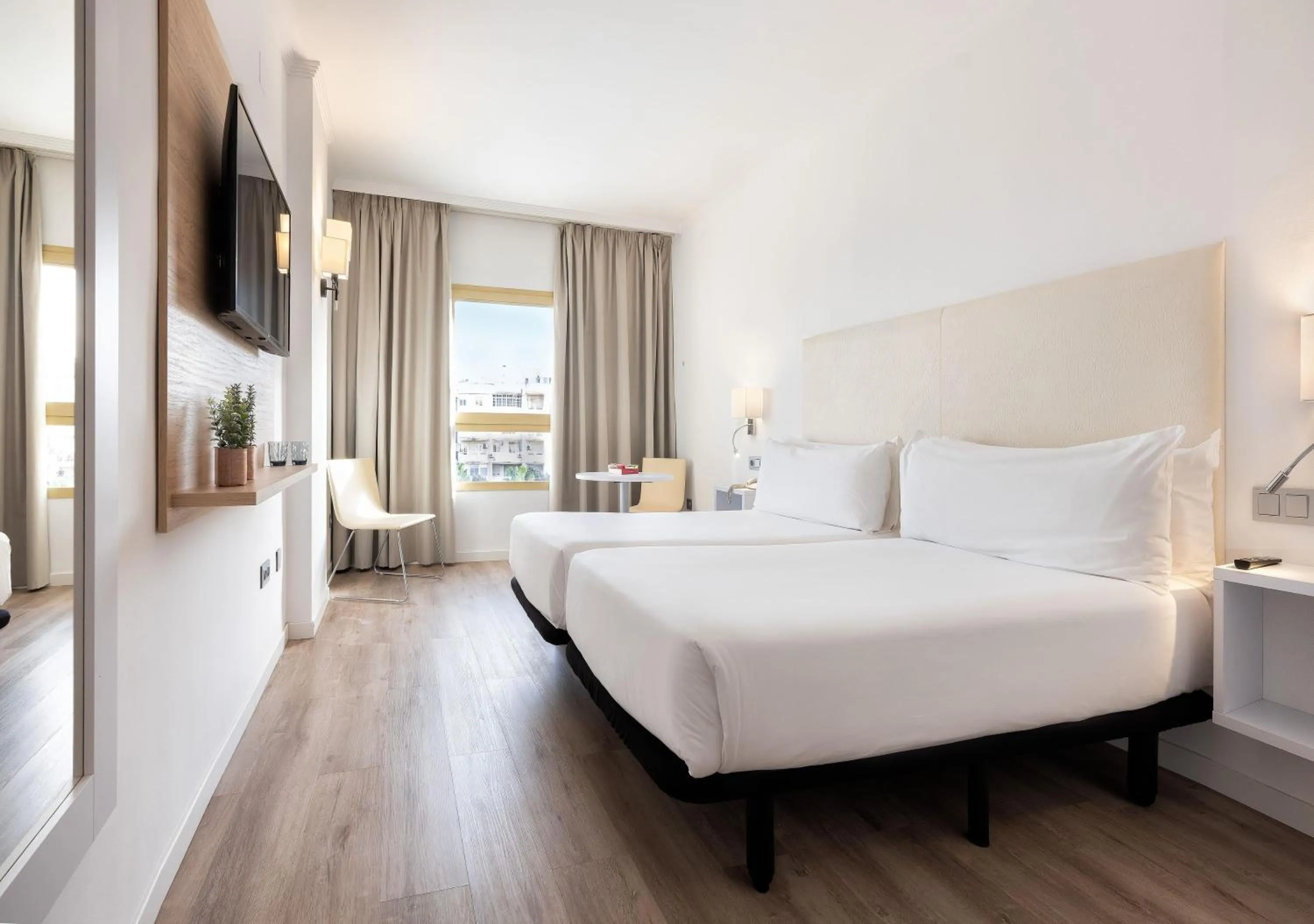 Bedroom, Bed in Hotel Melilla Puerto, Affiliated by Meliá