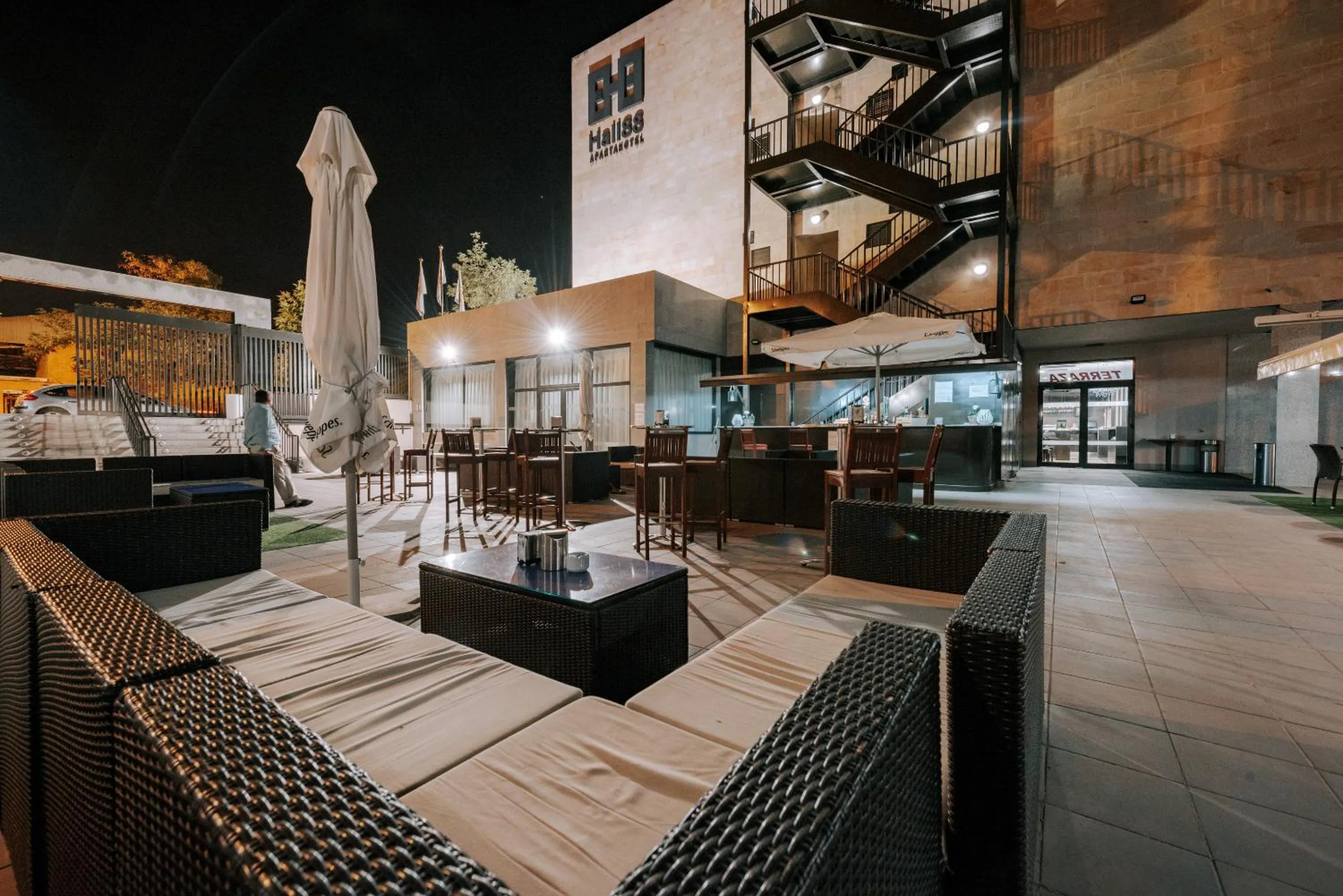 Balcony/Terrace in Zenit Aparthotel Hall 88