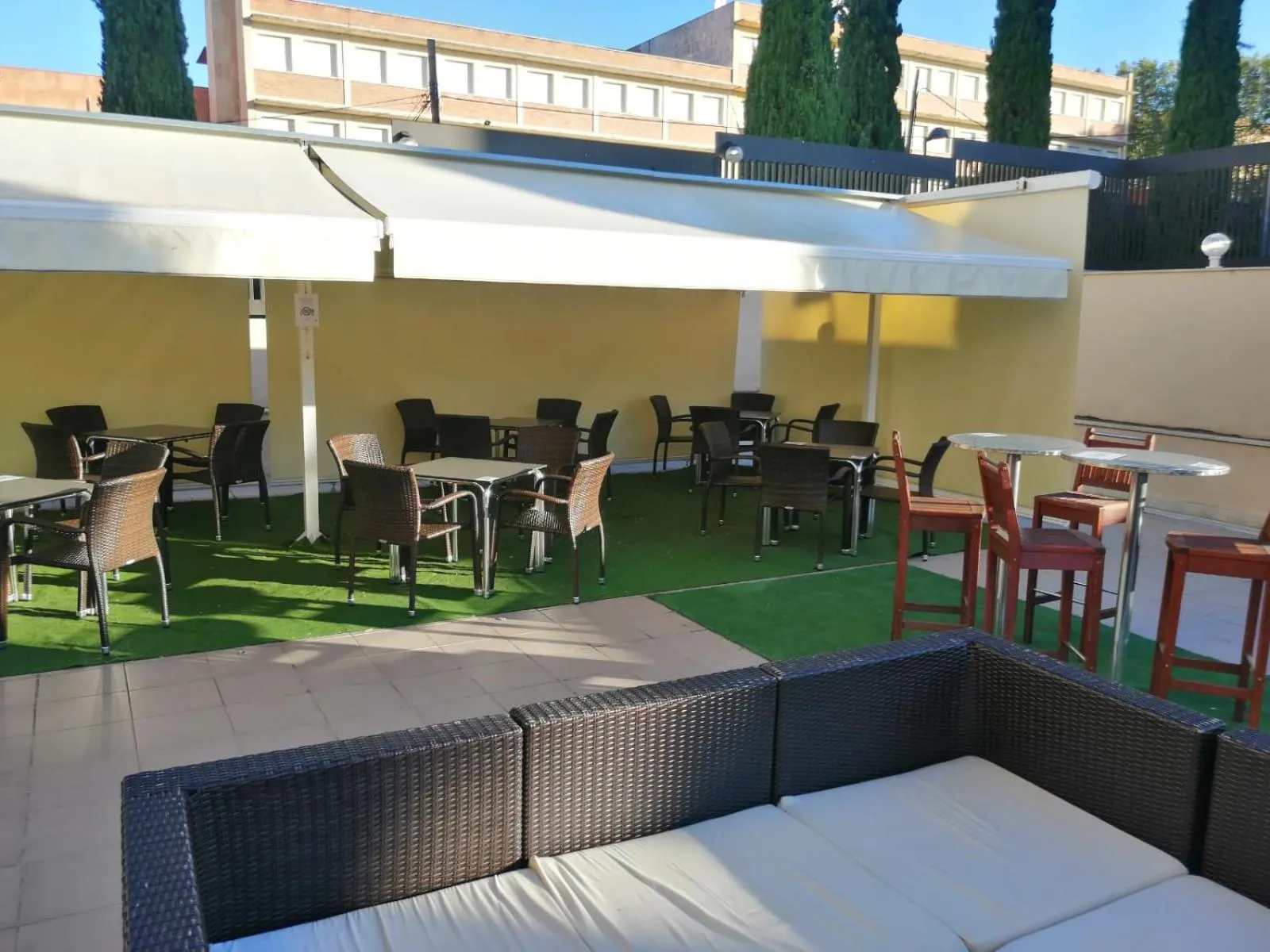 Balcony/Terrace in Zenit Aparthotel Hall 88