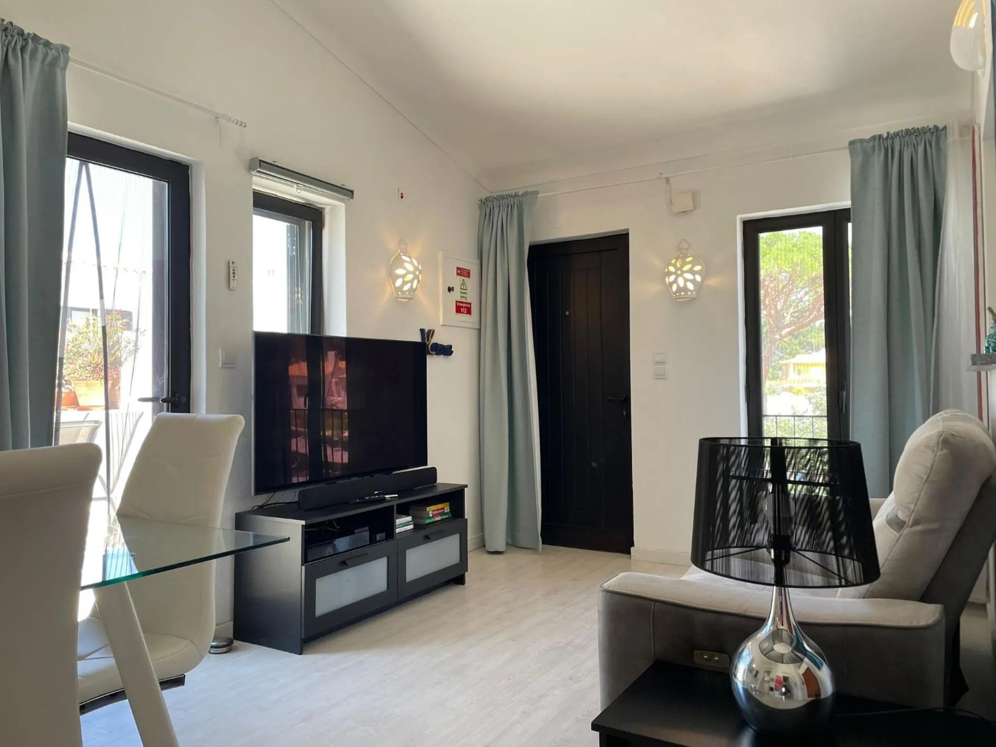 Living room in Apartamentos Honorio - Pool and Garden