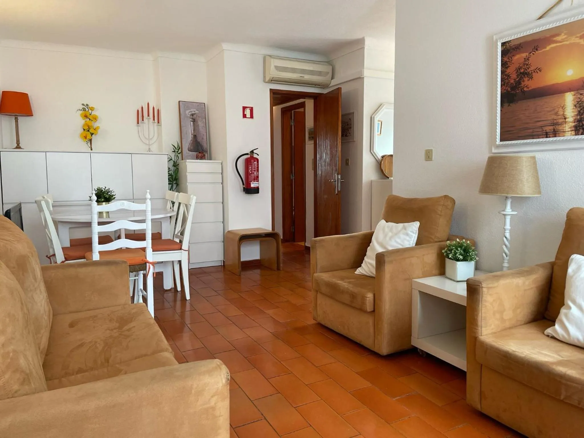 Living room in Apartamentos Honorio - Pool and Garden