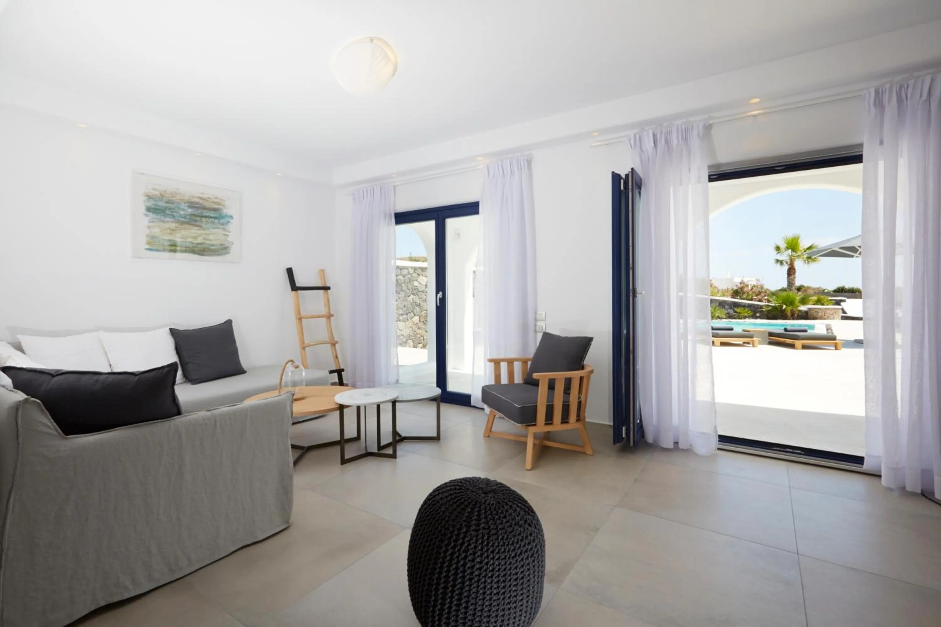 Living room in Amor Hideaway Villas