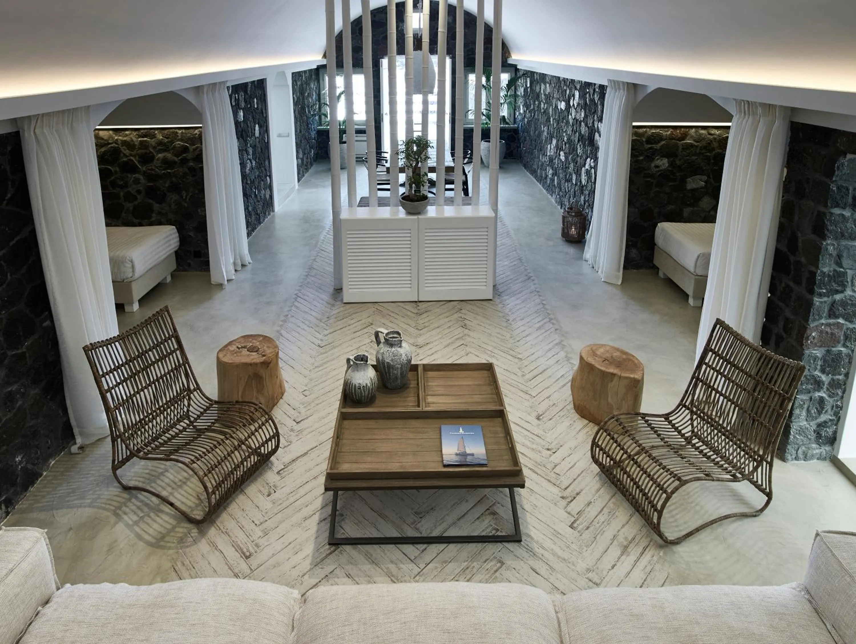 Living room in Amor Hideaway Villas