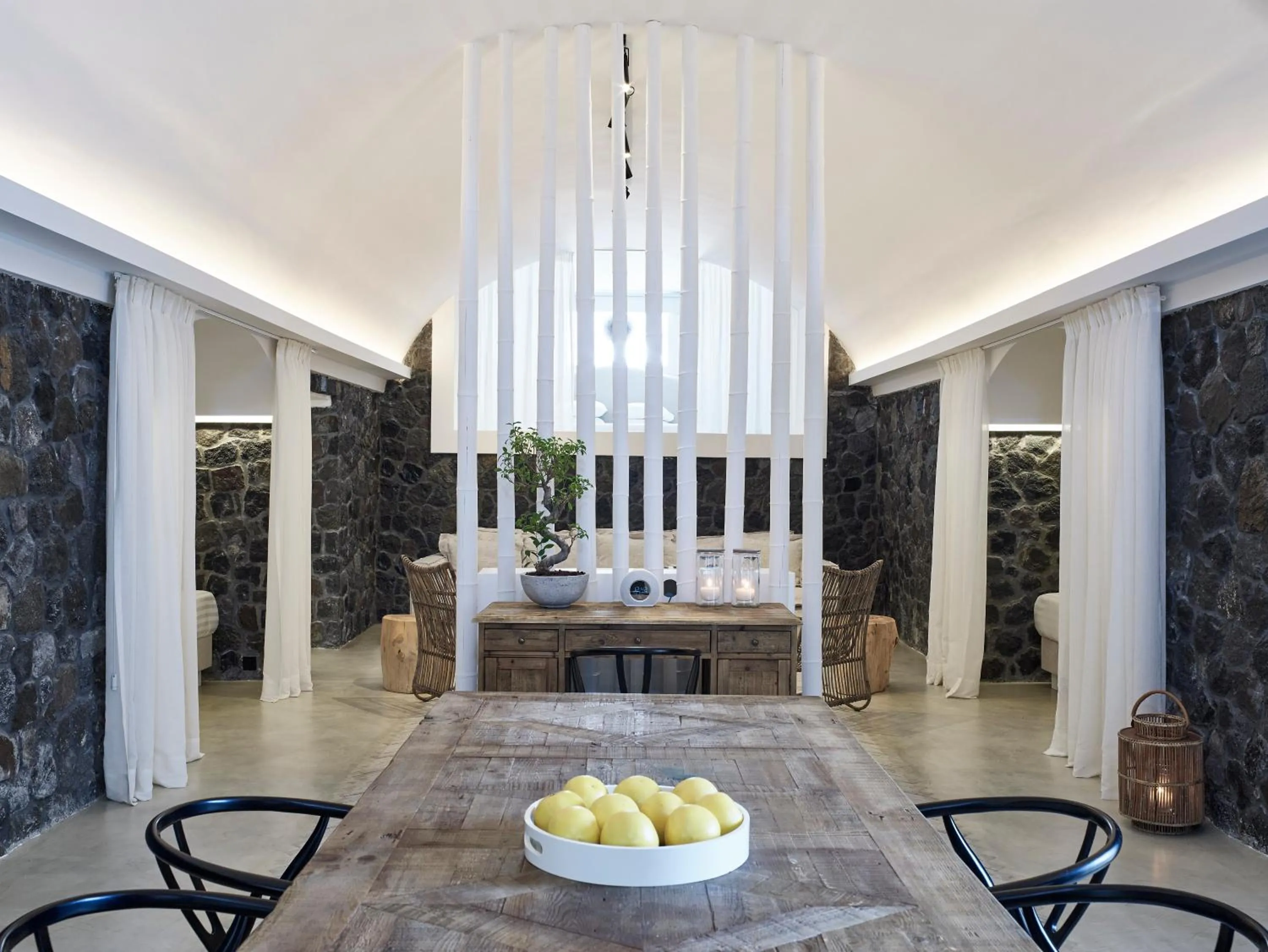 Living room in Amor Hideaway Villas