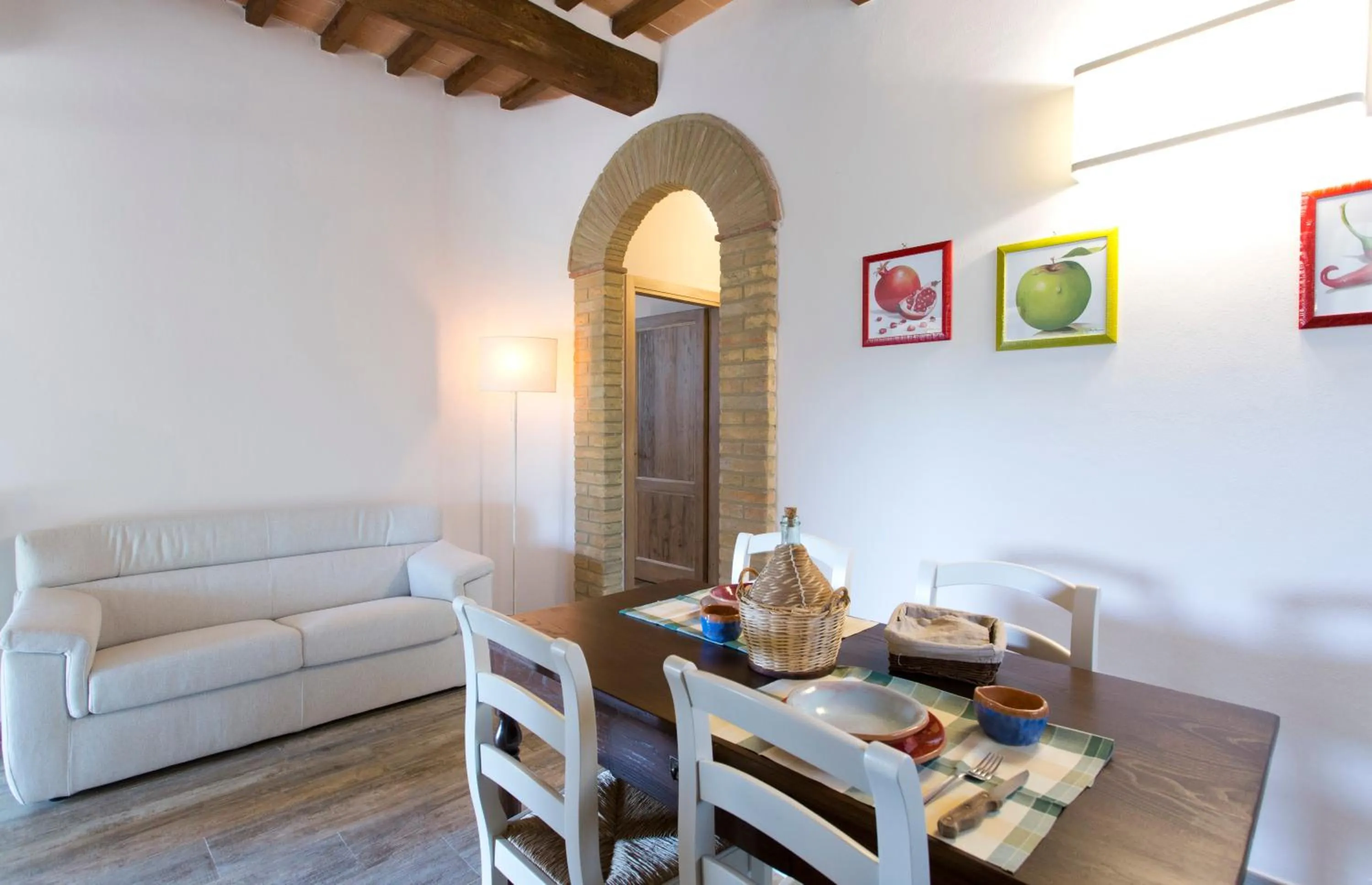 Living room in Casale San Galgano