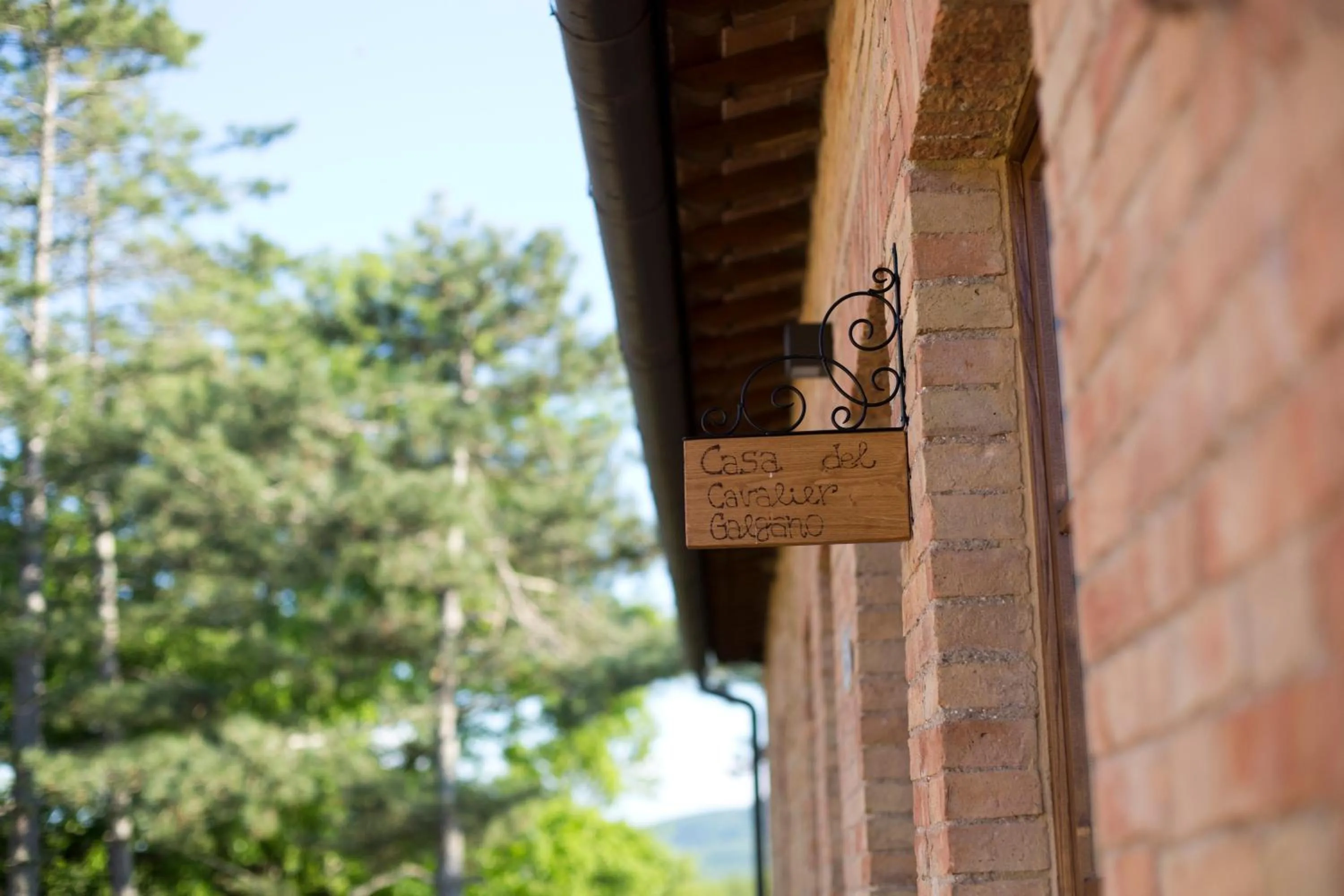 Decorative detail in Casale San Galgano