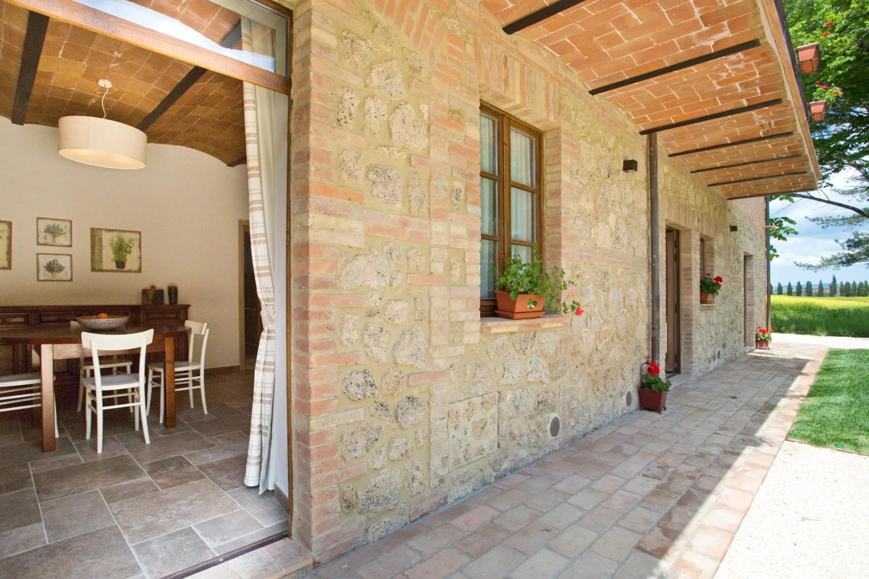 Decorative detail in Casale San Galgano