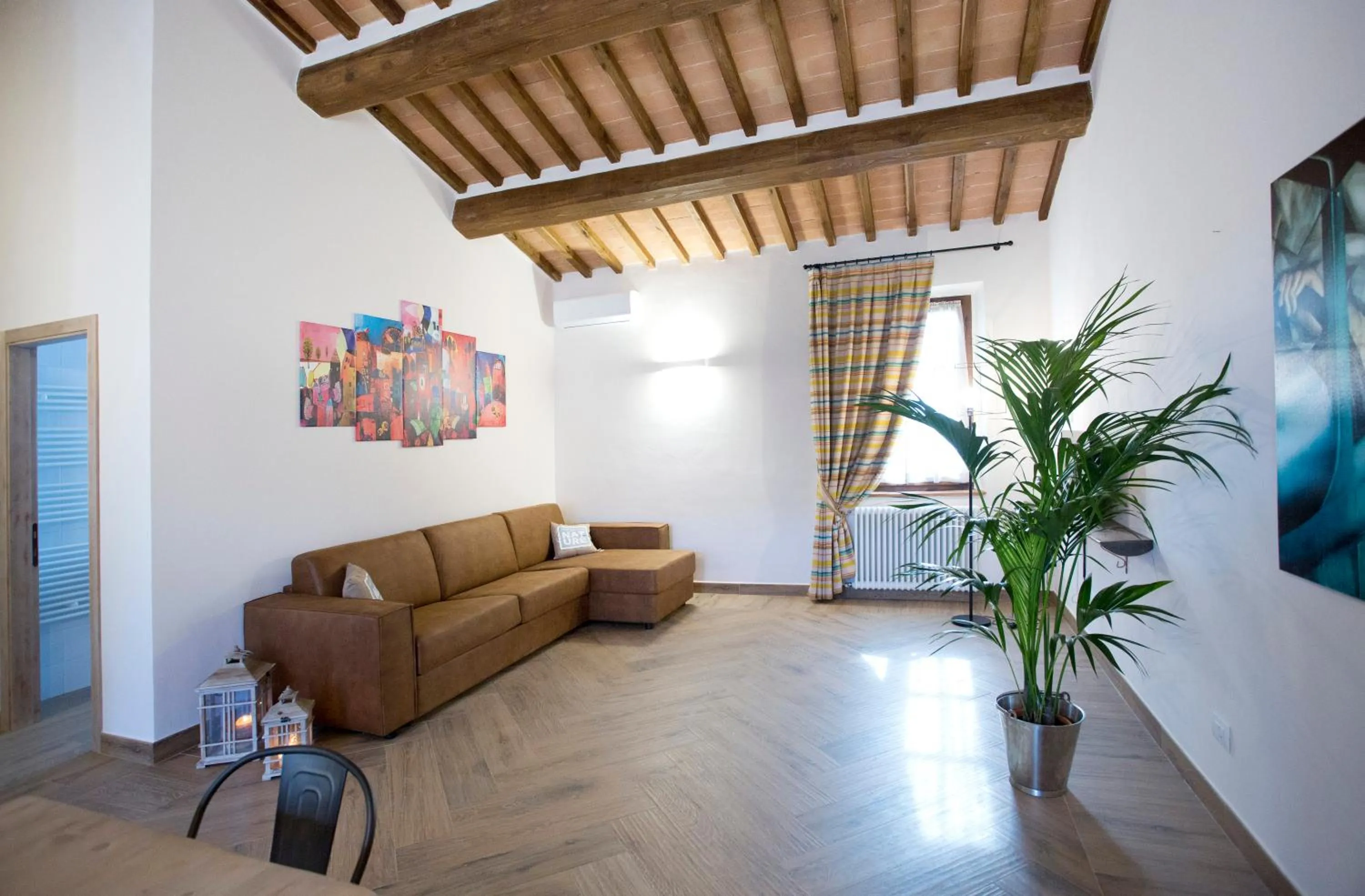 Living room in Casale San Galgano