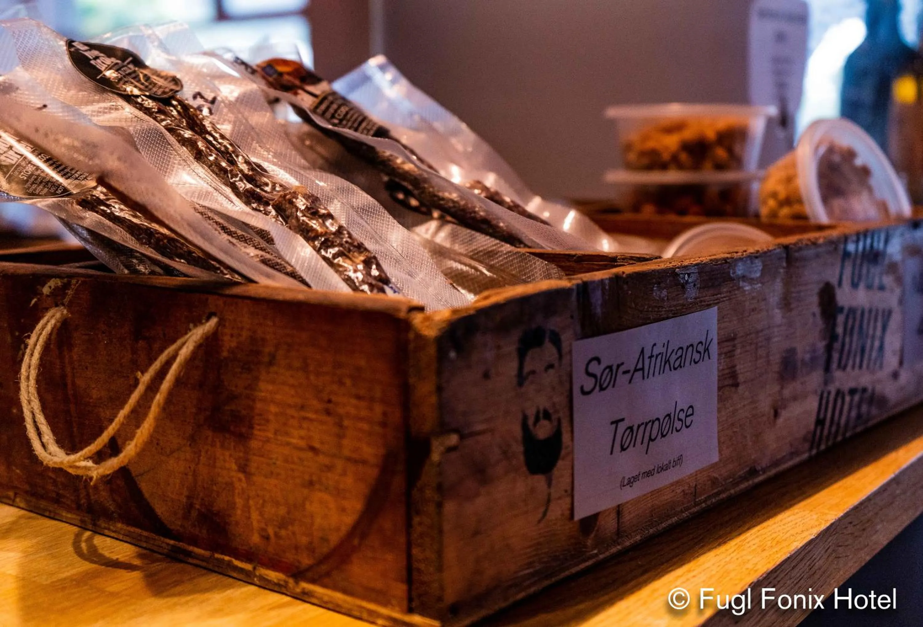 Food in Fugl Fønix Hotel