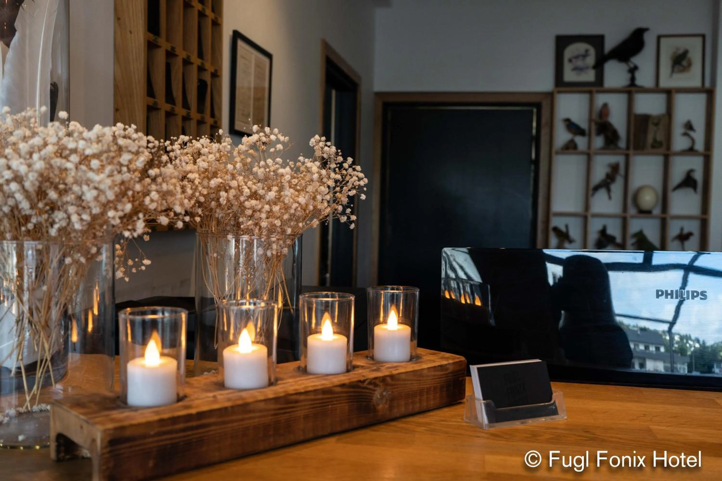 Lobby or reception in Fugl Fønix Hotel