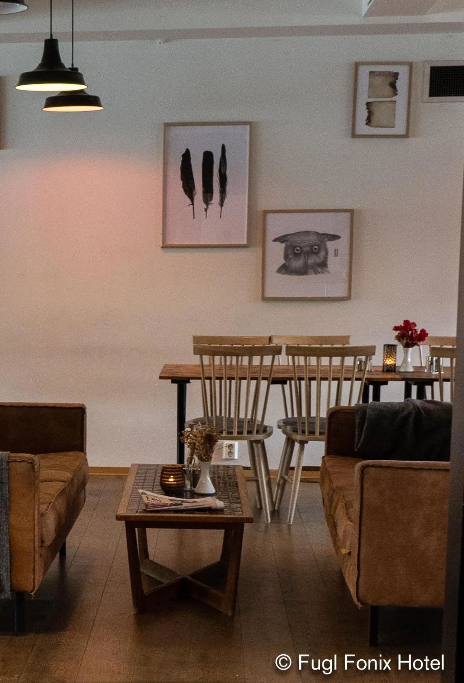 Restaurant/places to eat in Fugl Fønix Hotel