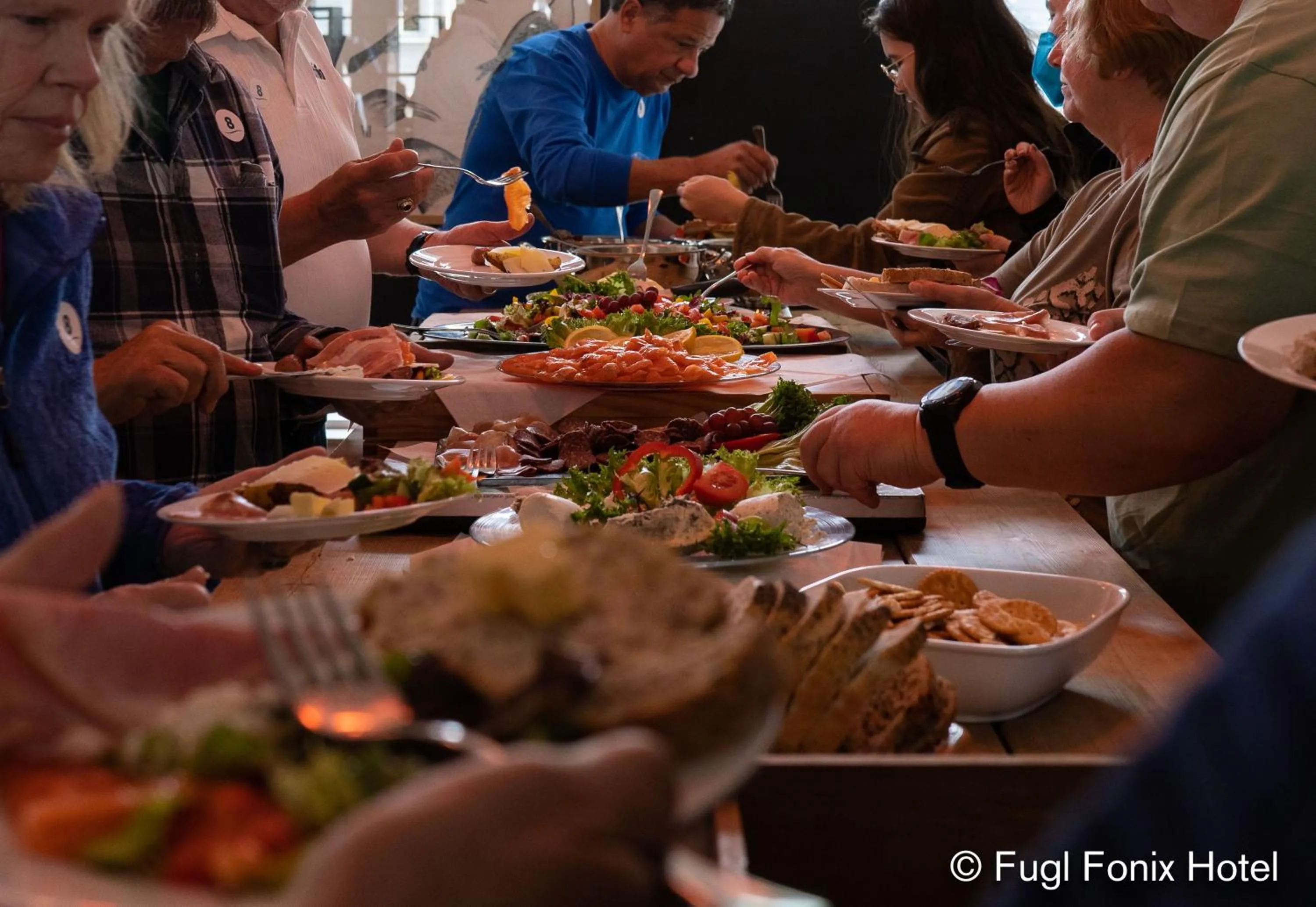 Restaurant/places to eat in Fugl Fønix Hotel