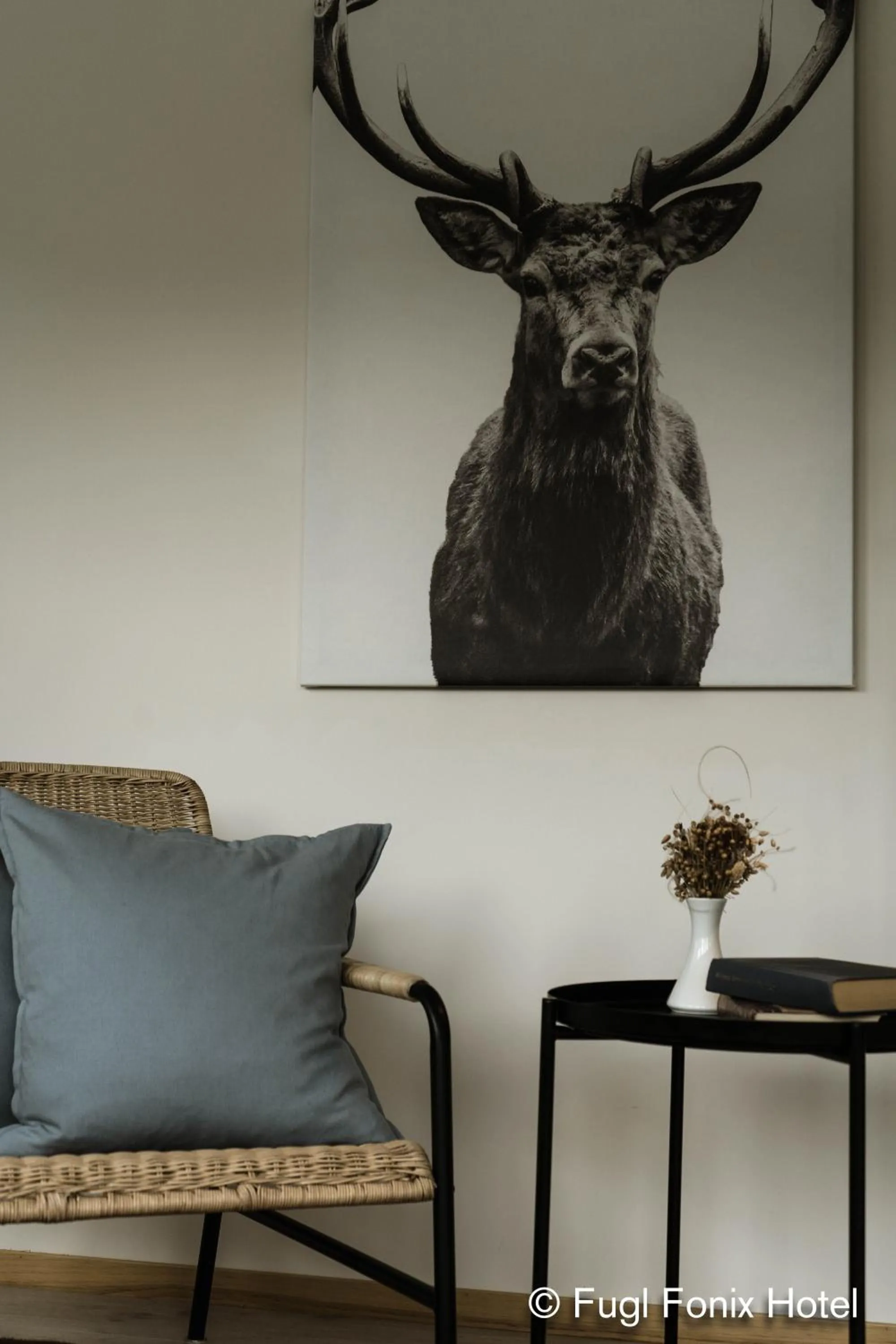 Living room in Fugl Fønix Hotel