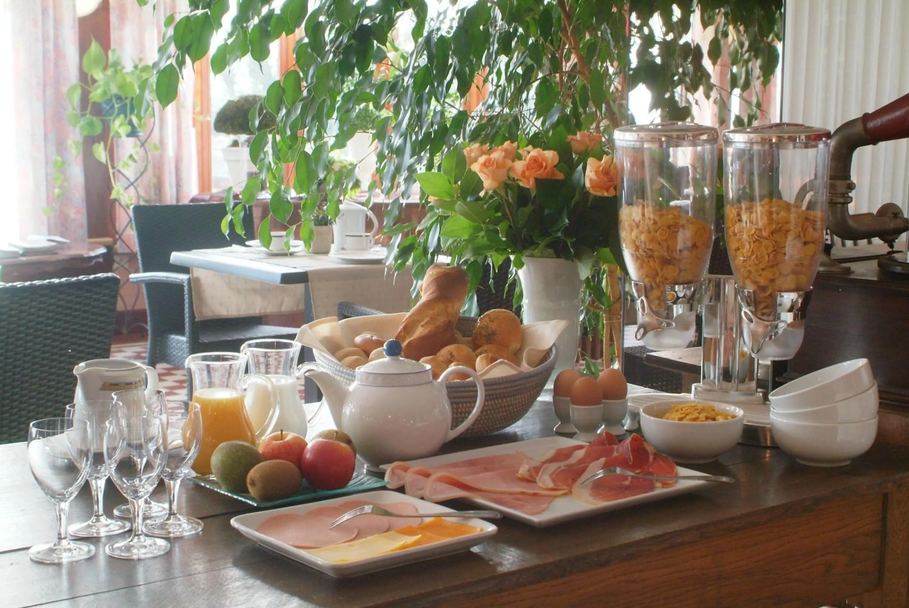 Dining area in Hotel Belvedere