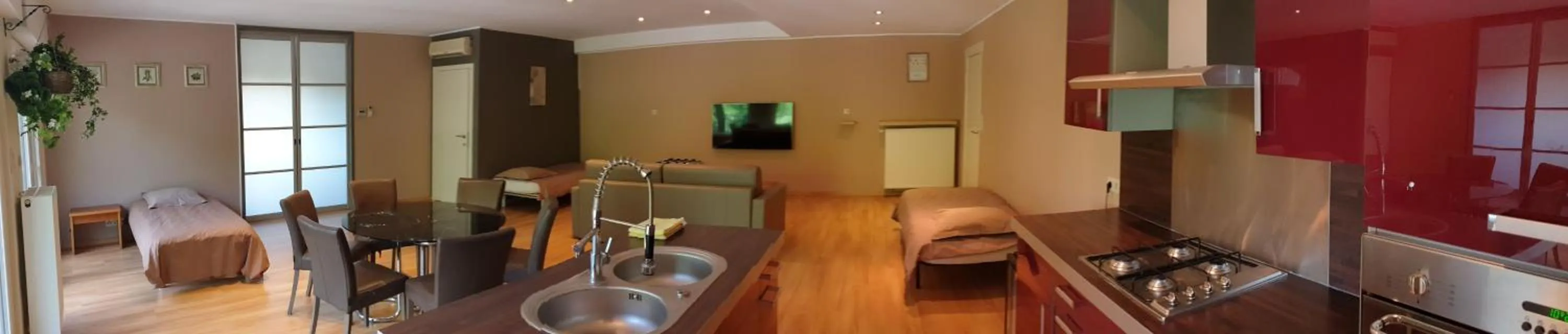 Kitchen or kitchenette in Hotel Belvedere