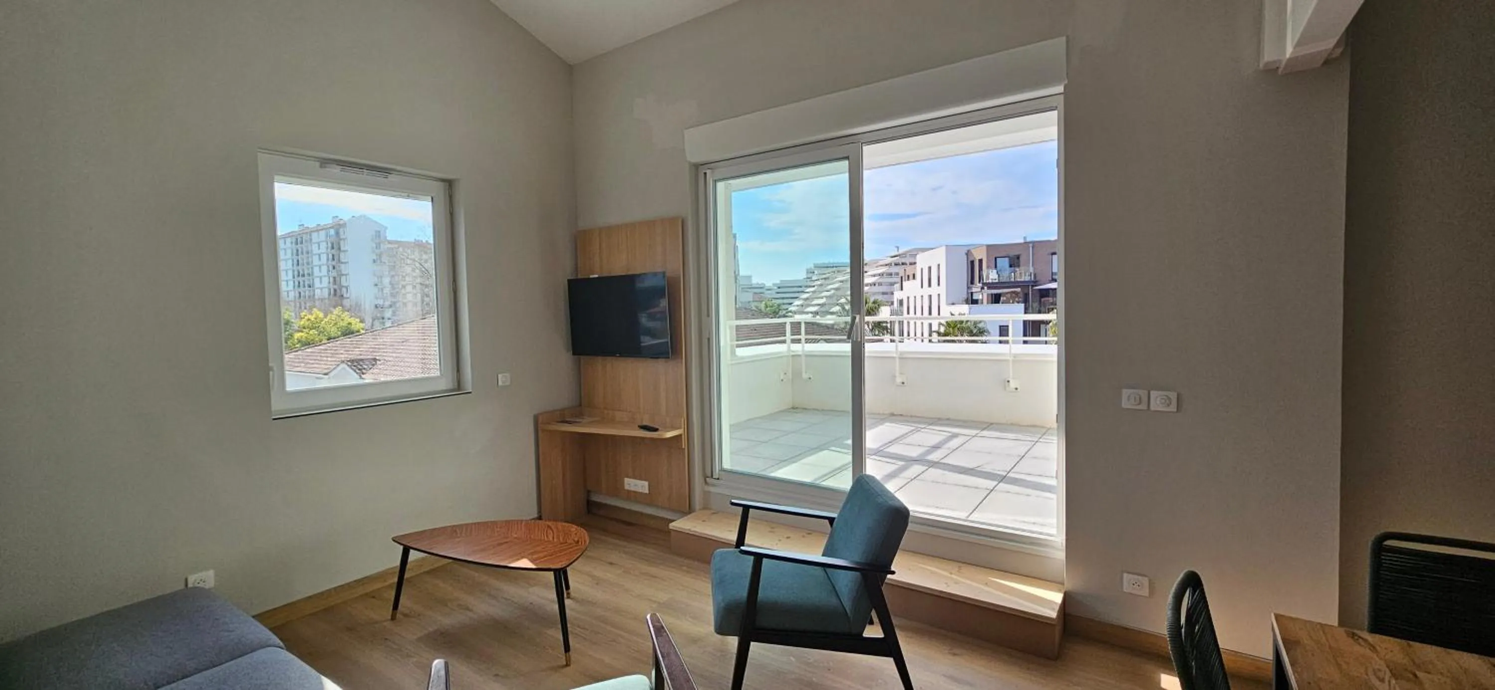 Balcony/Terrace in Kyriad Anglet - Biarritz