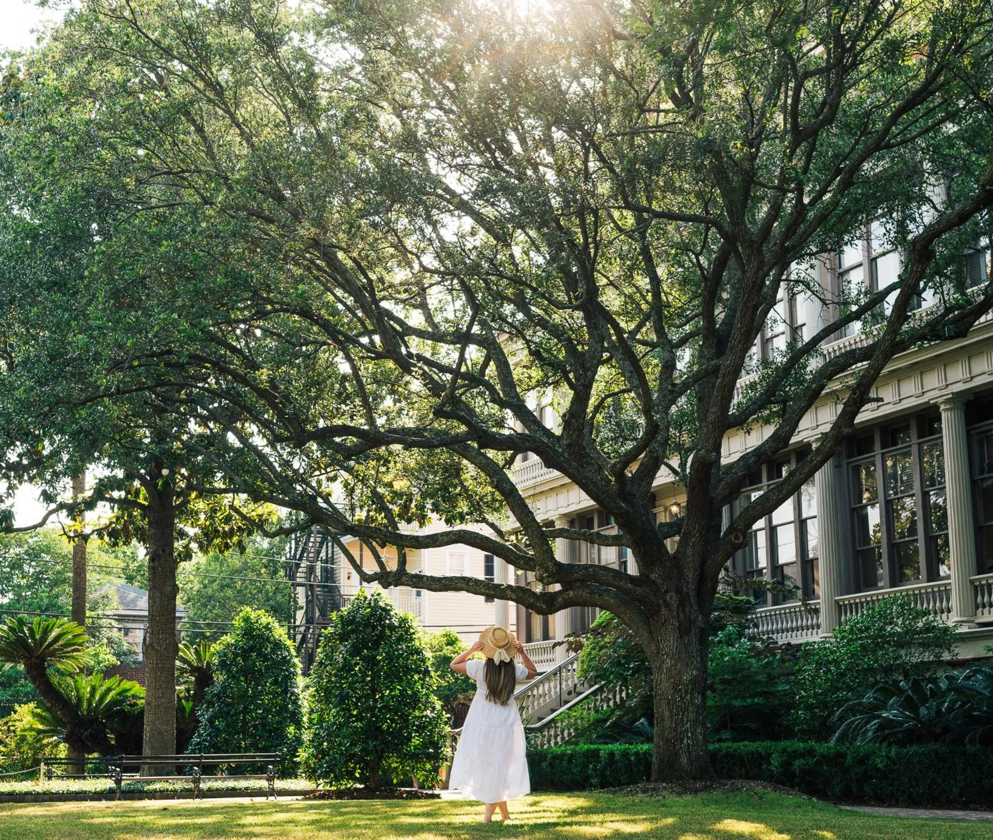 Garden in Wentworth Mansion