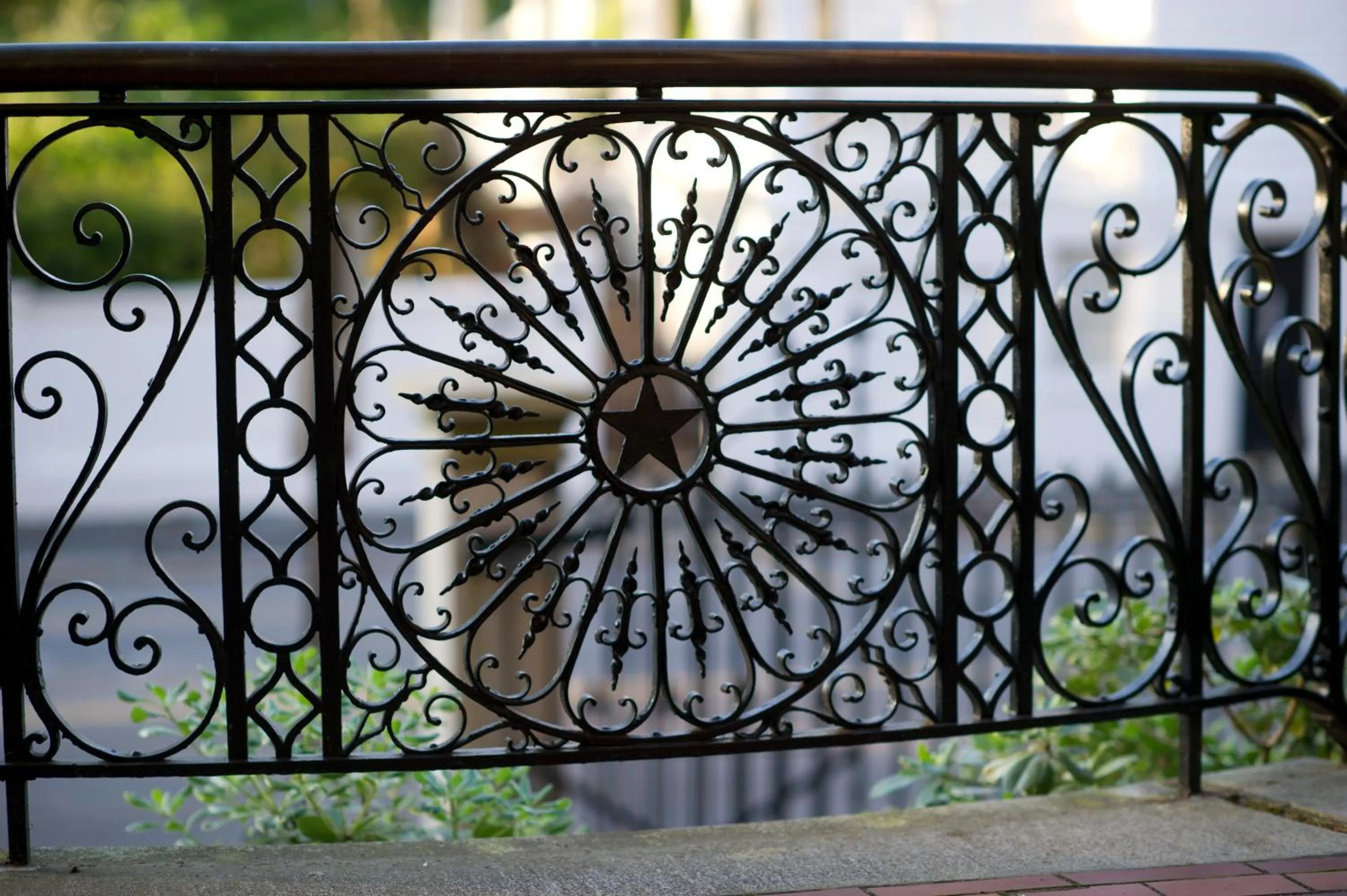 Decorative detail in Wentworth Mansion