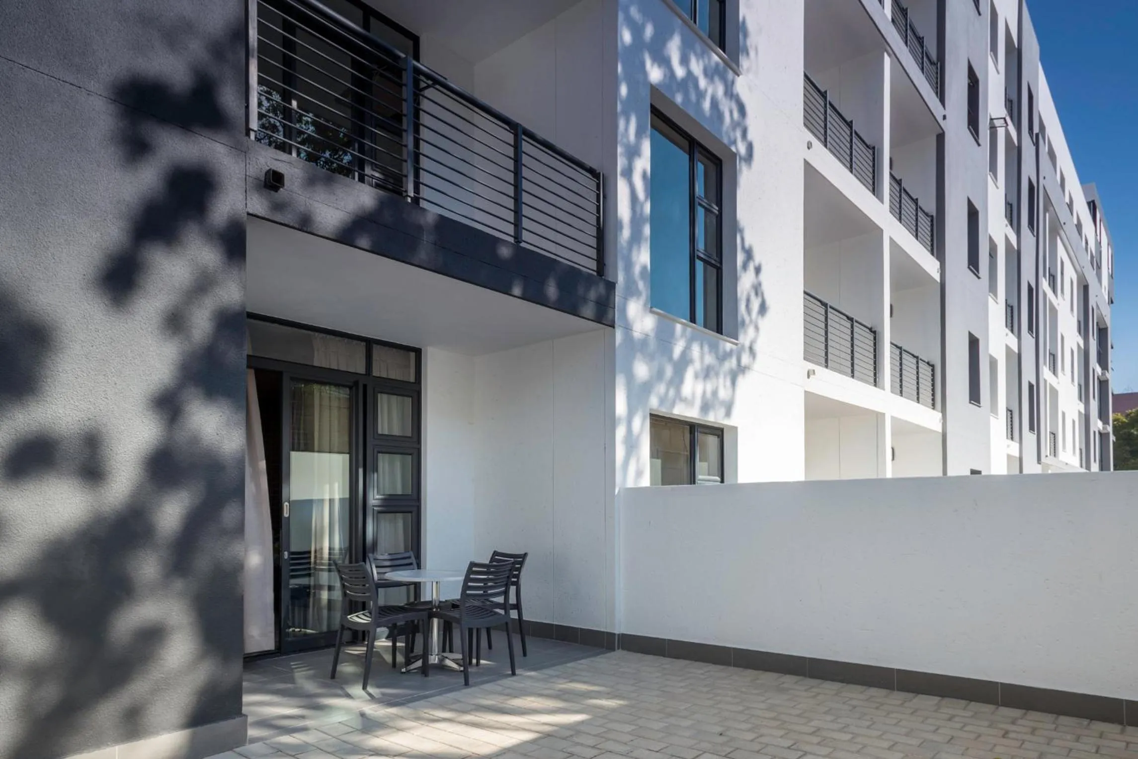 Patio in CAG The Vantage Rosebank