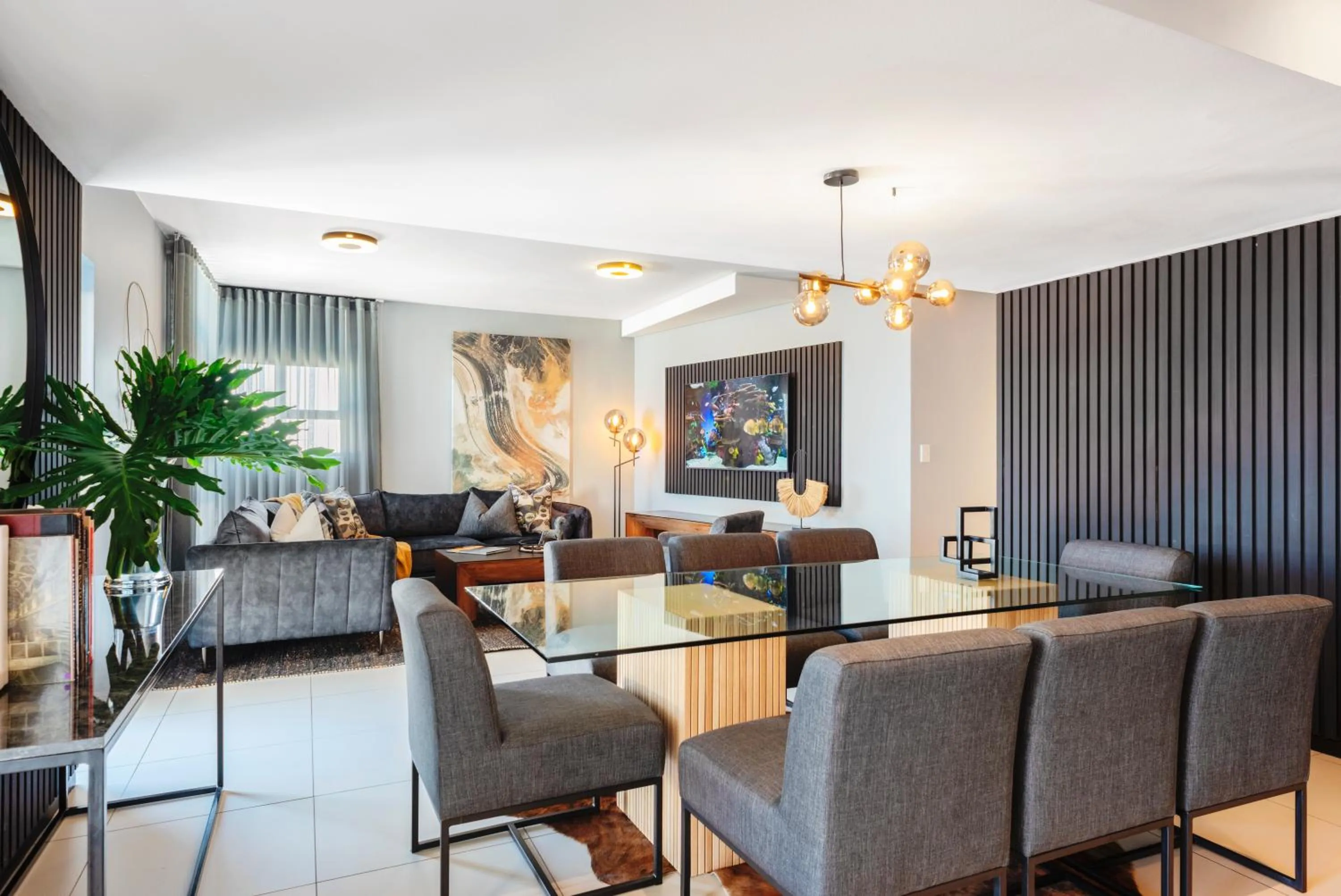 Dining area in CAG The Vantage Rosebank