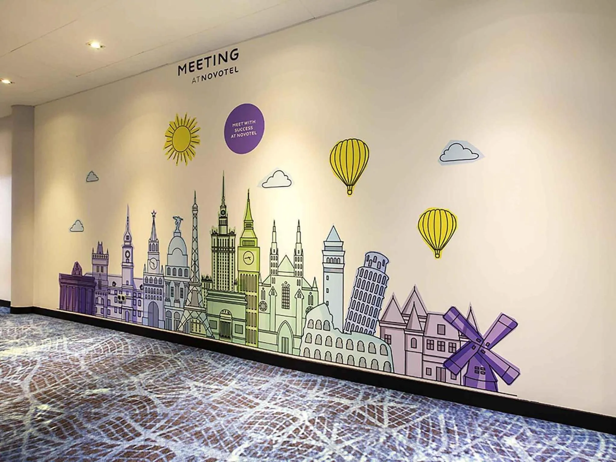 Meeting/conference room in Novotel Wrocław Centrum