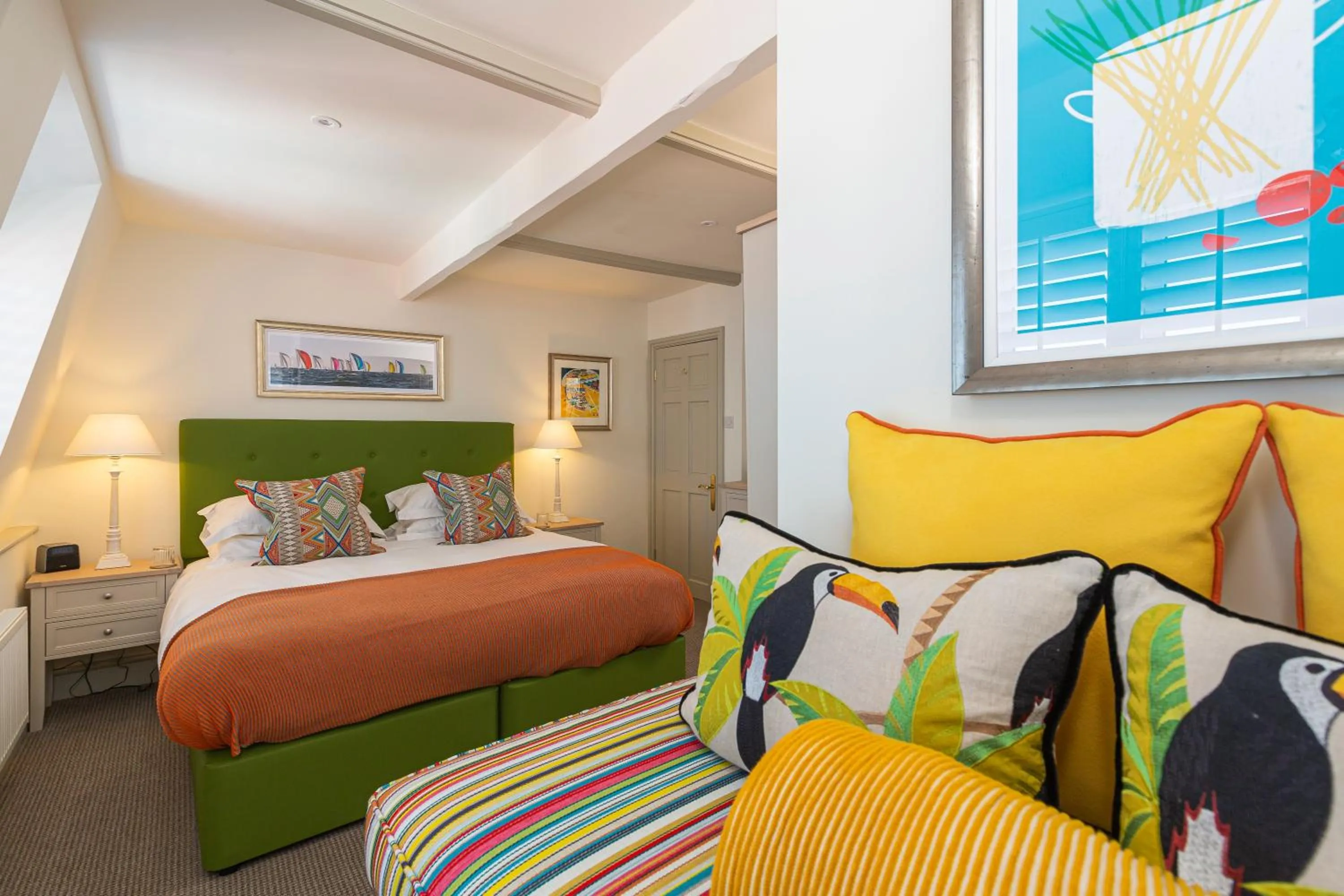 Bed in Cary Arms & Spa