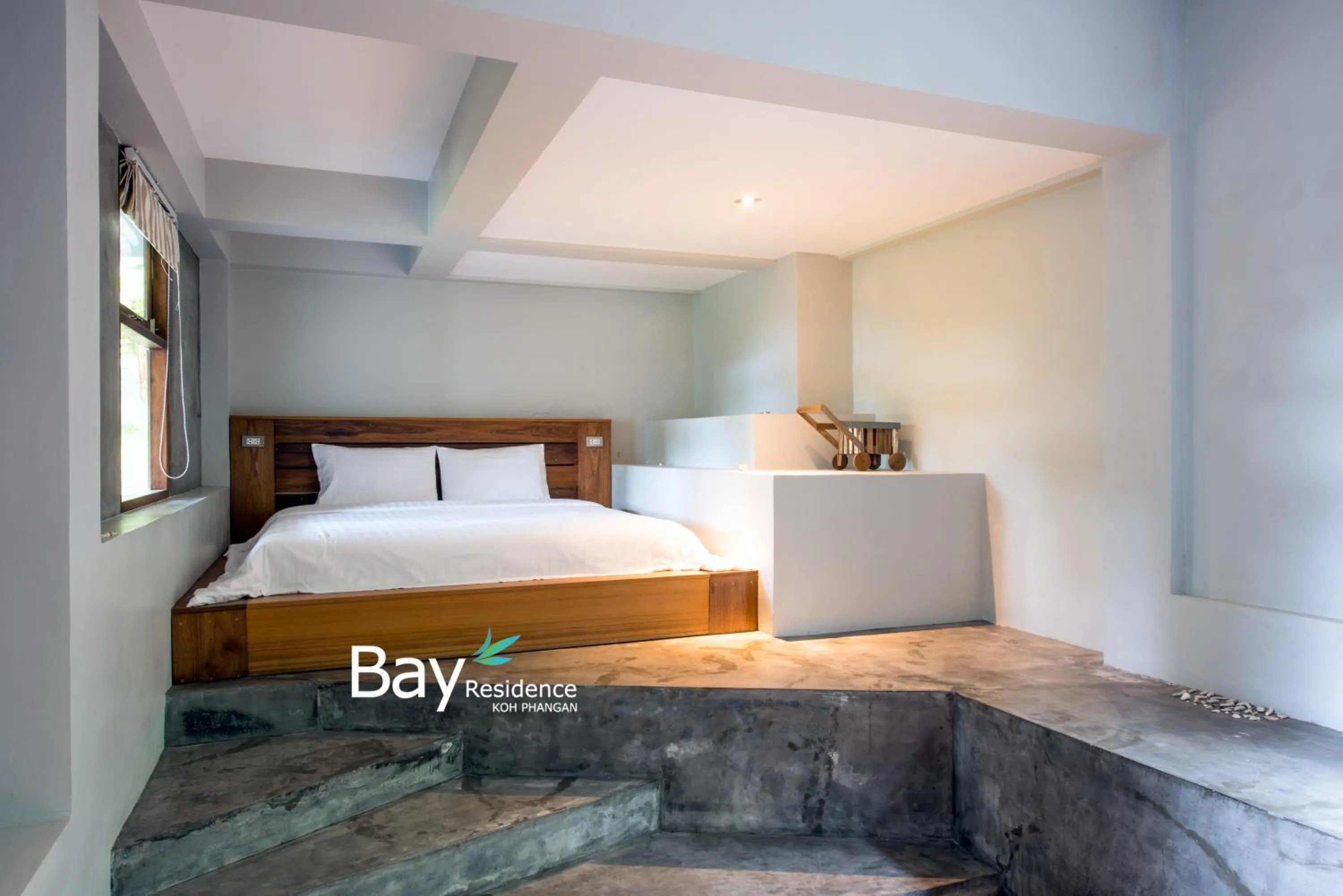 Bed in Bay Villas Koh Phangan