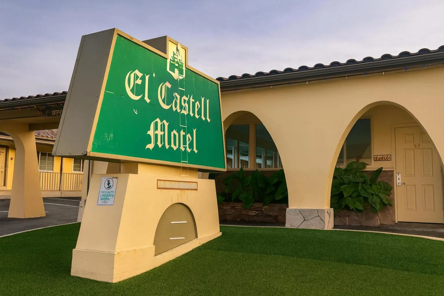 Property building in El Castell Motel