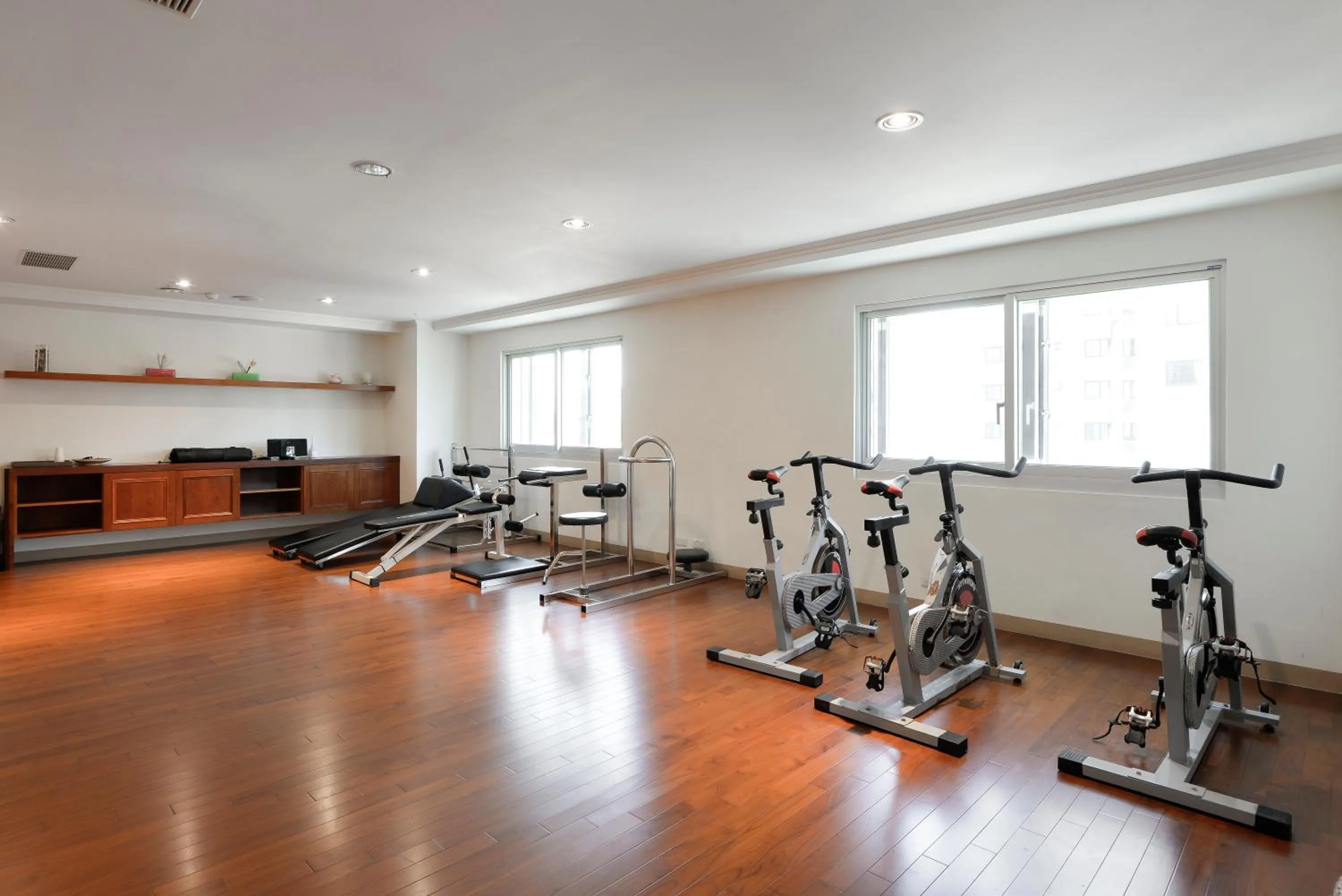 Fitness centre/facilities in Hotel Sunshine