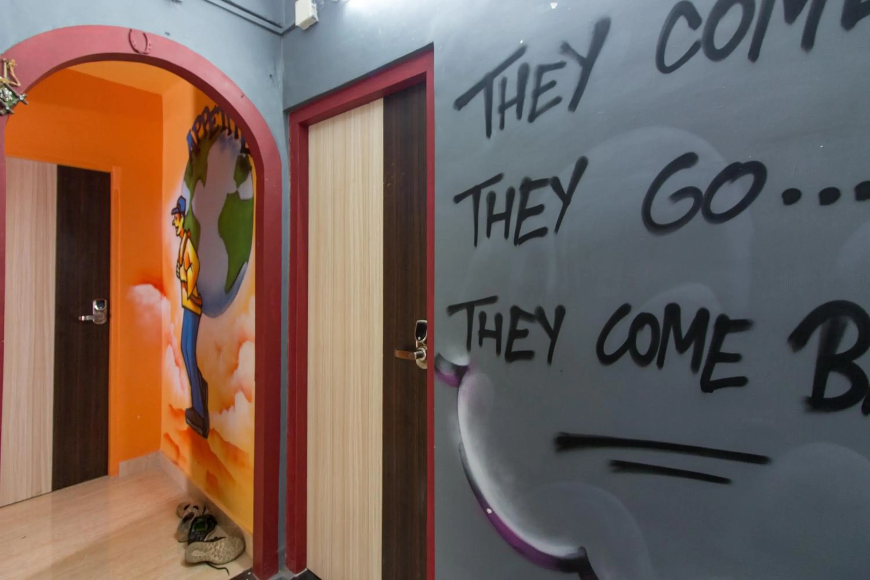 Area and facilities in Backpackers Villa Mumbai