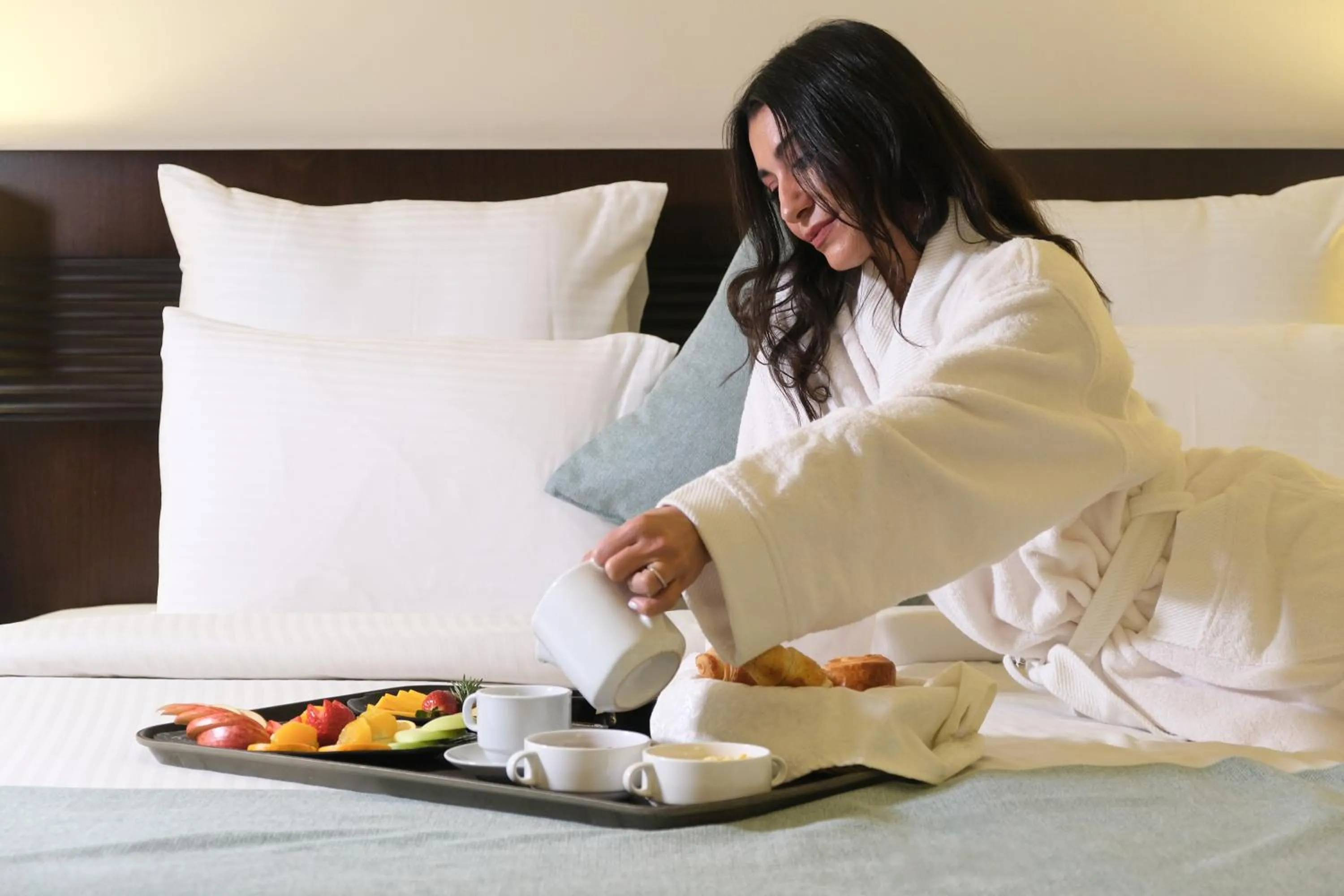 Bed in The Parisian Hotel