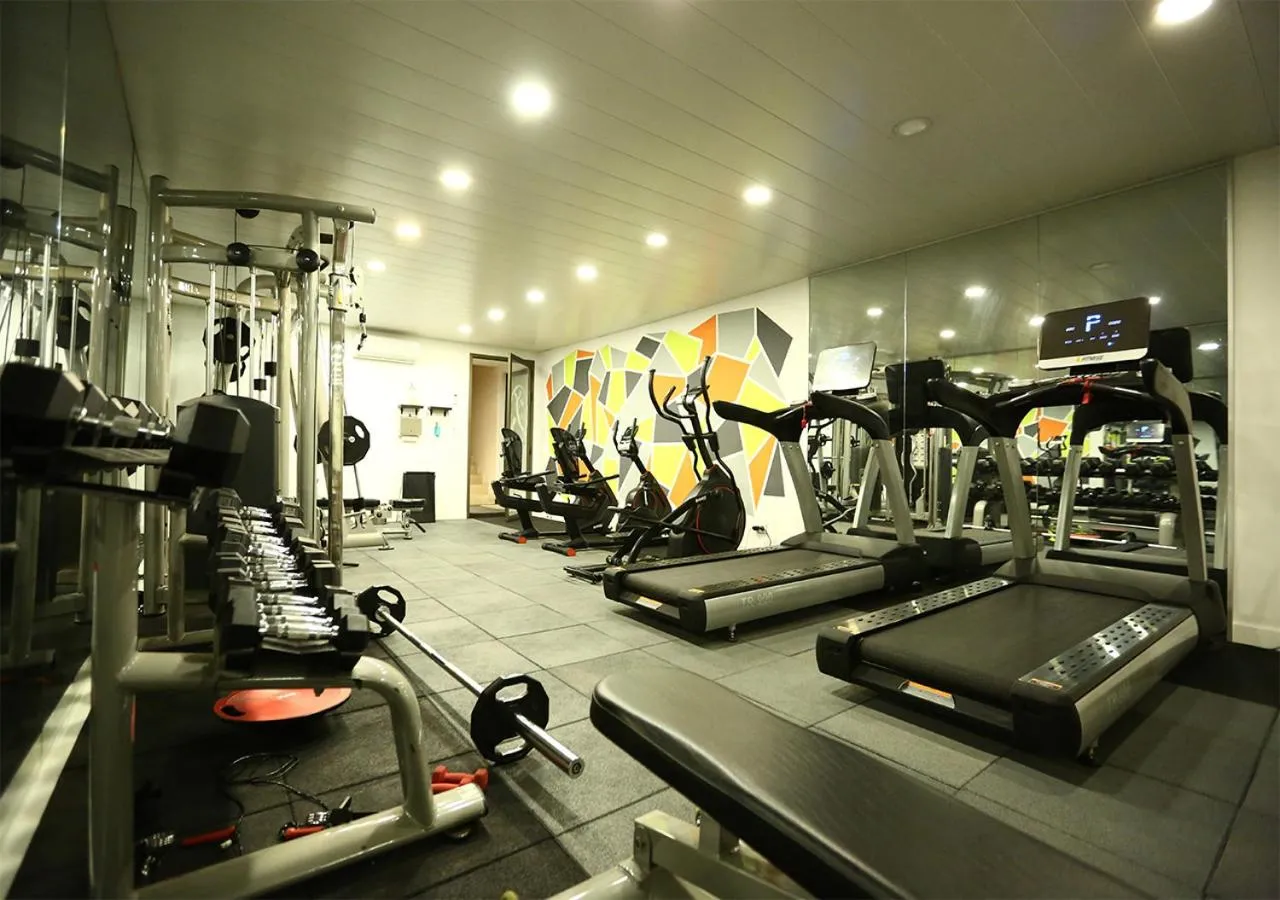 Fitness centre/facilities in The Parisian Hotel