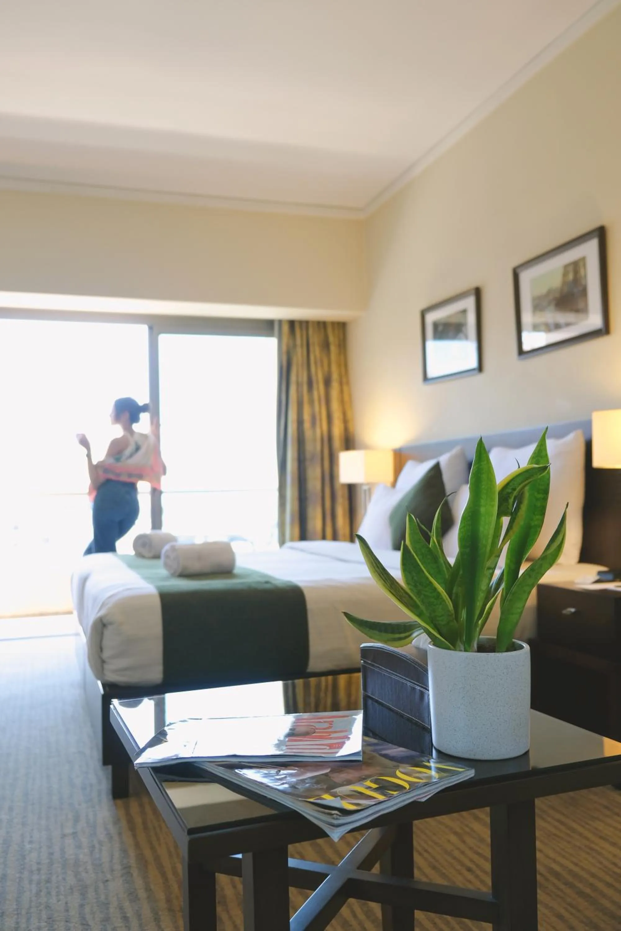 Bed in The Parisian Hotel