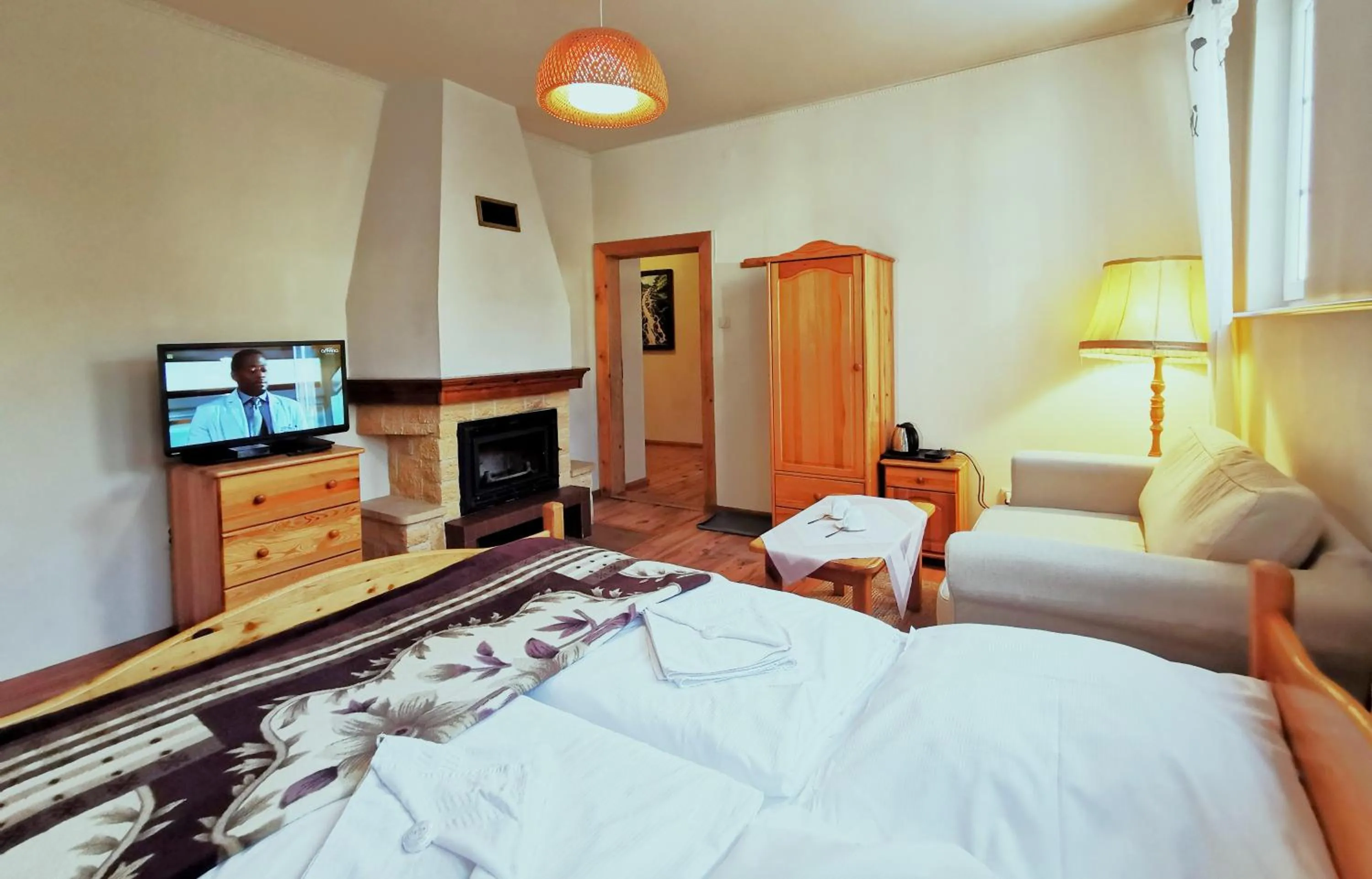 Bed in Pensjonat Jeleni Róg